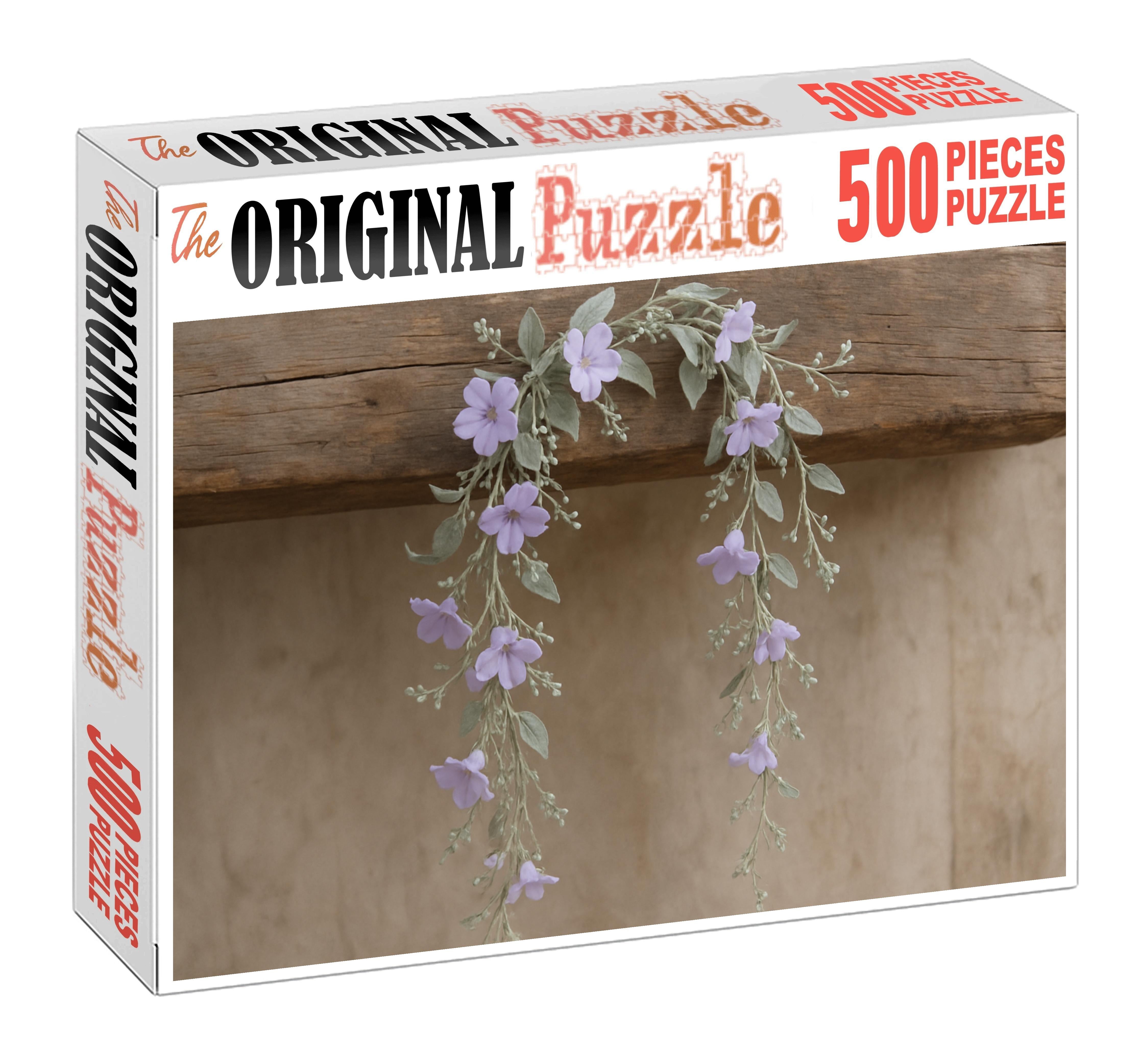 Whispering Lavender Garland Puzzle For Adults