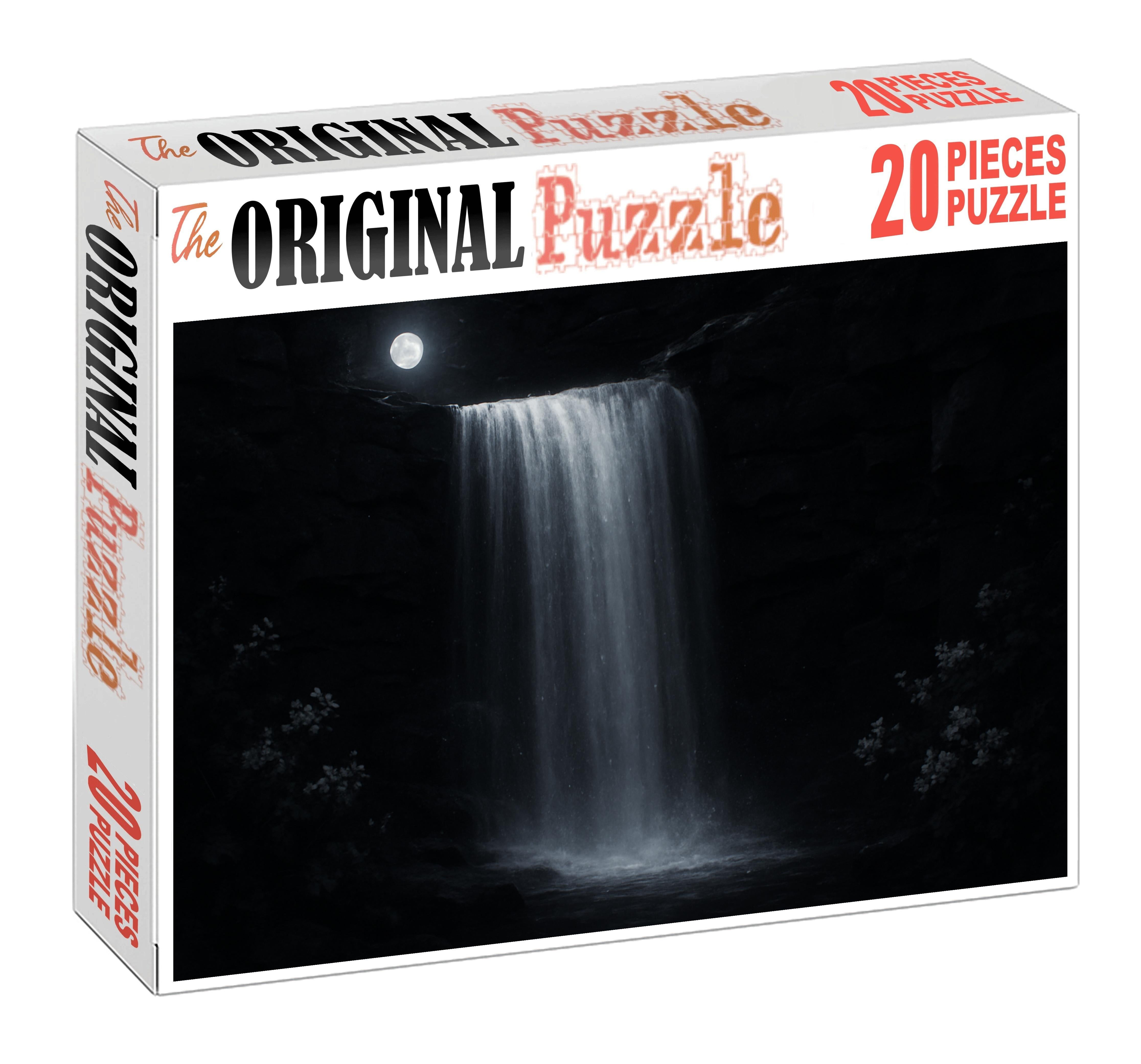 Midnight Driftfall Custom Jigsaw Puzzle