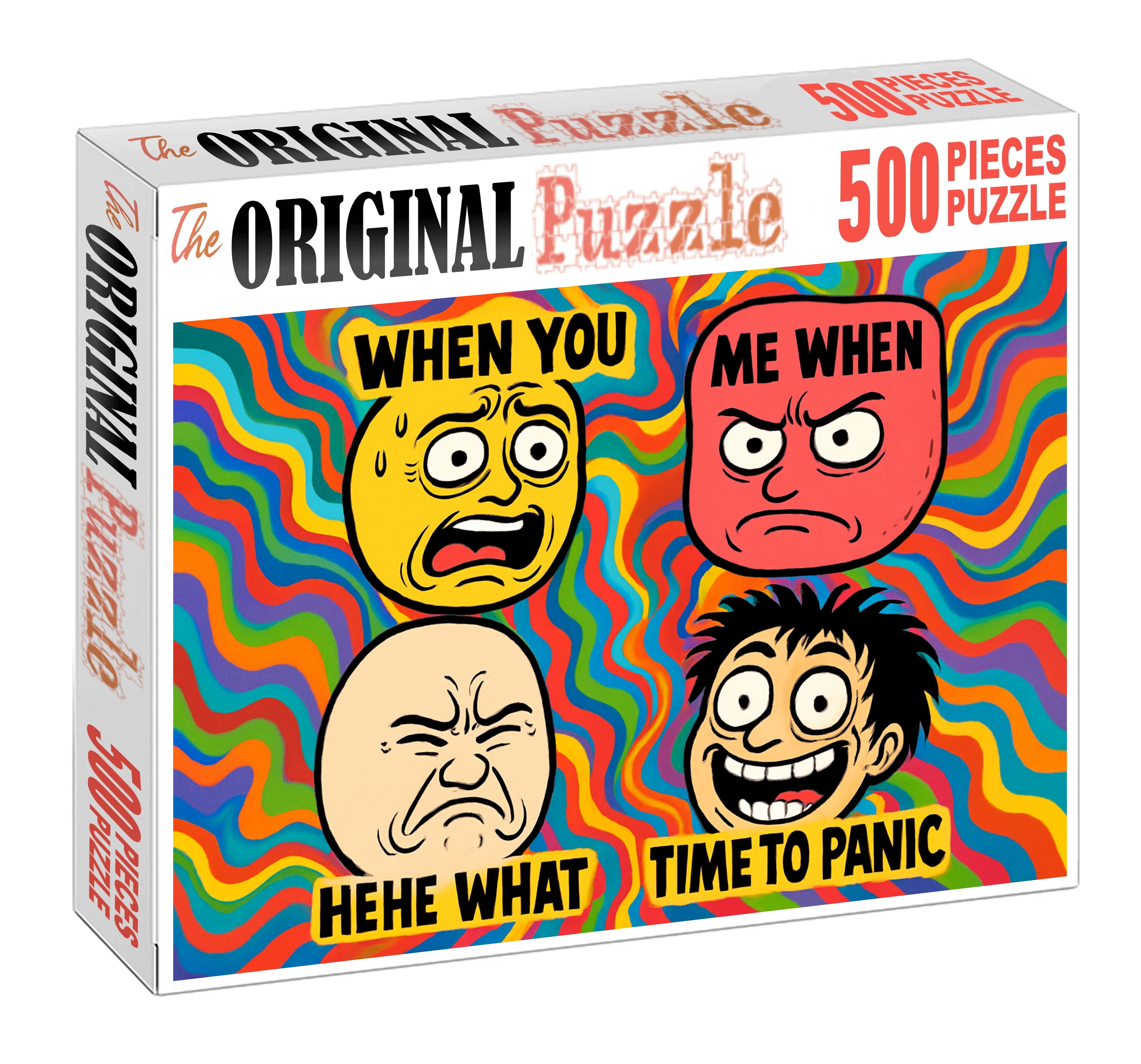 Internet Meme Lore Viral Icons And Digital Humor Phenomena 20 Piece Puzzle