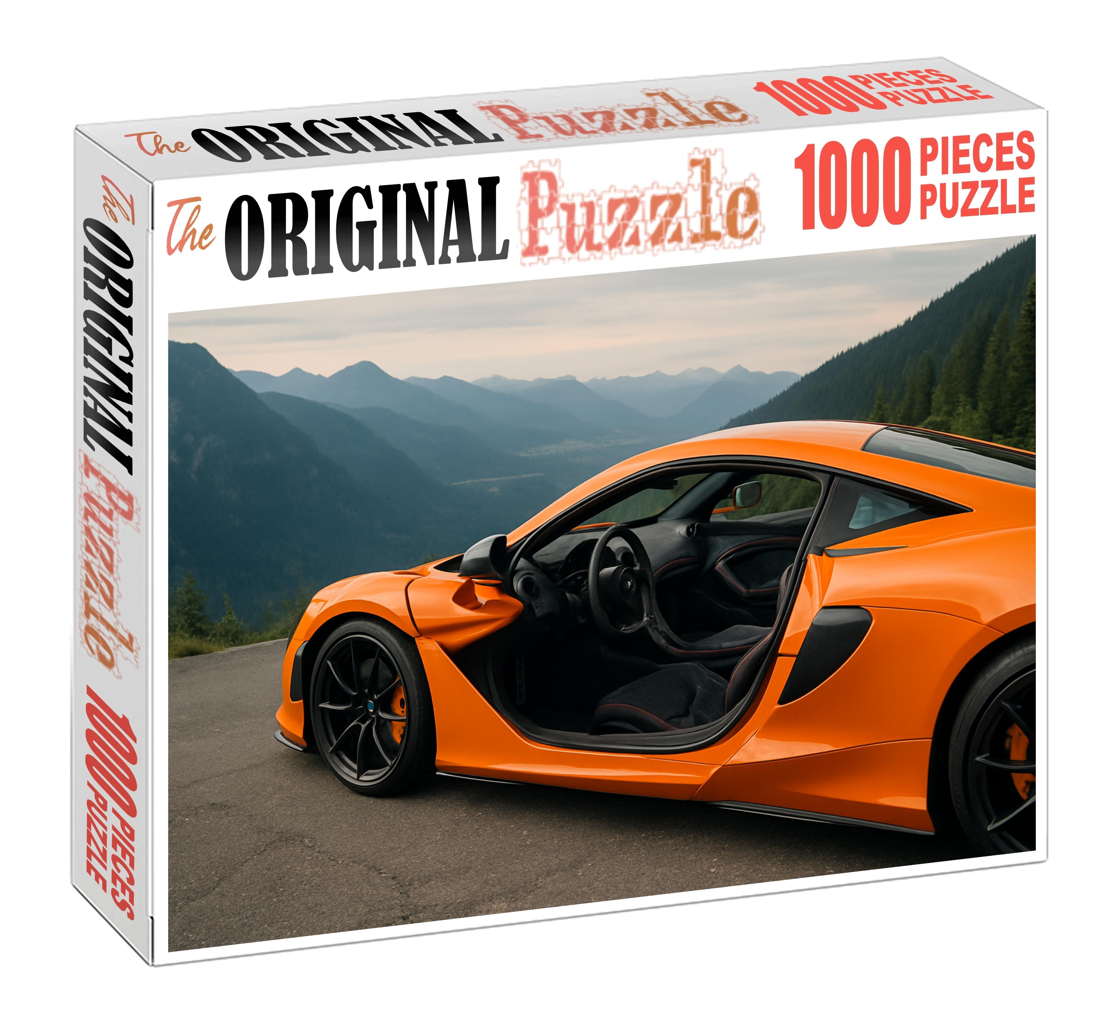 Viperblade Gt Lightweight Mid-engine Supercar With Naturally Aspirated V12 Large Format Puzzle