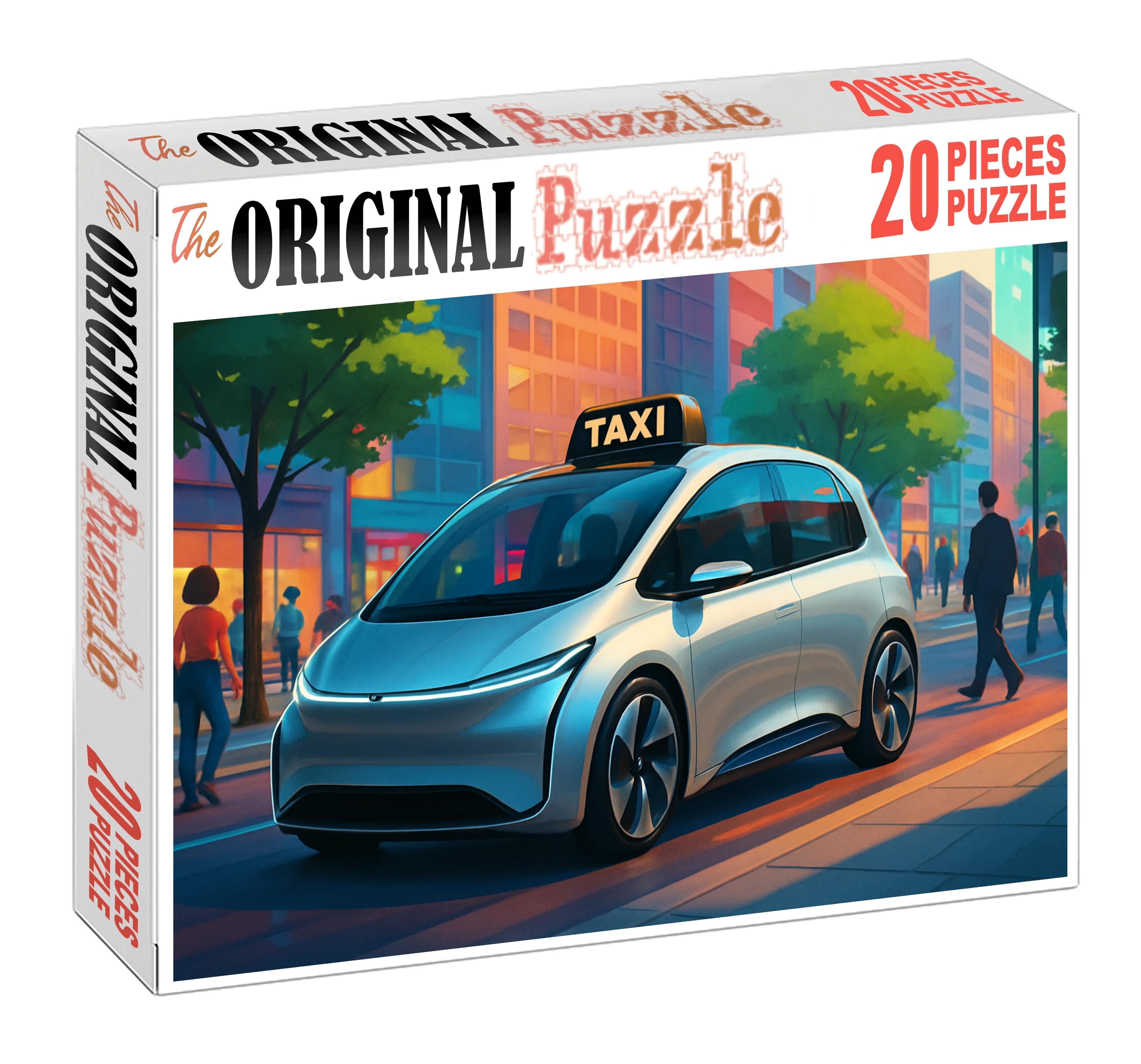 Compressed Air-powered Urban Taxi Puzzle Collection