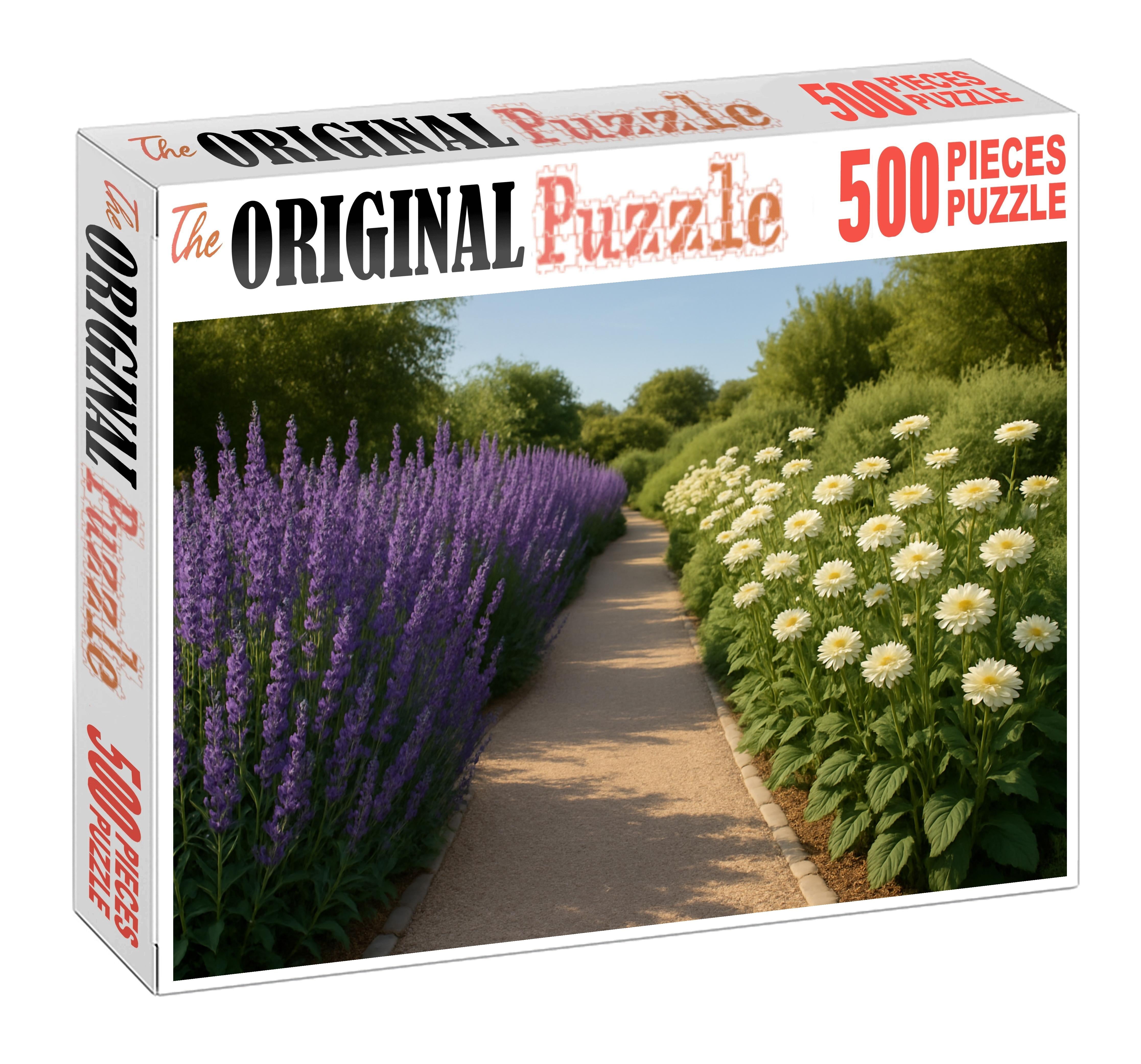 Lavender Breeze Garden Walk 200 Piece Puzzle