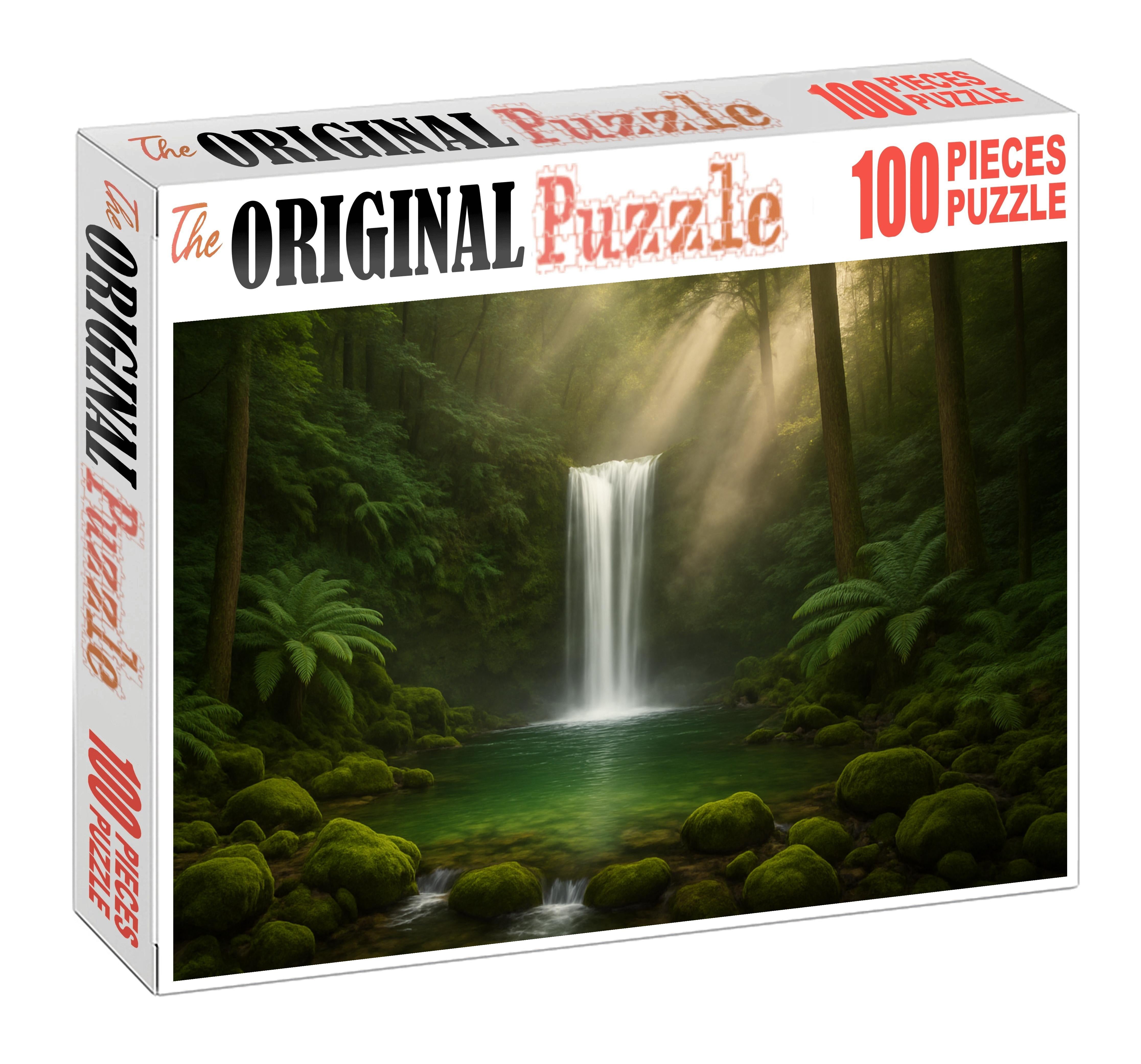 Emerald Nook Falls Large Format Puzzle
