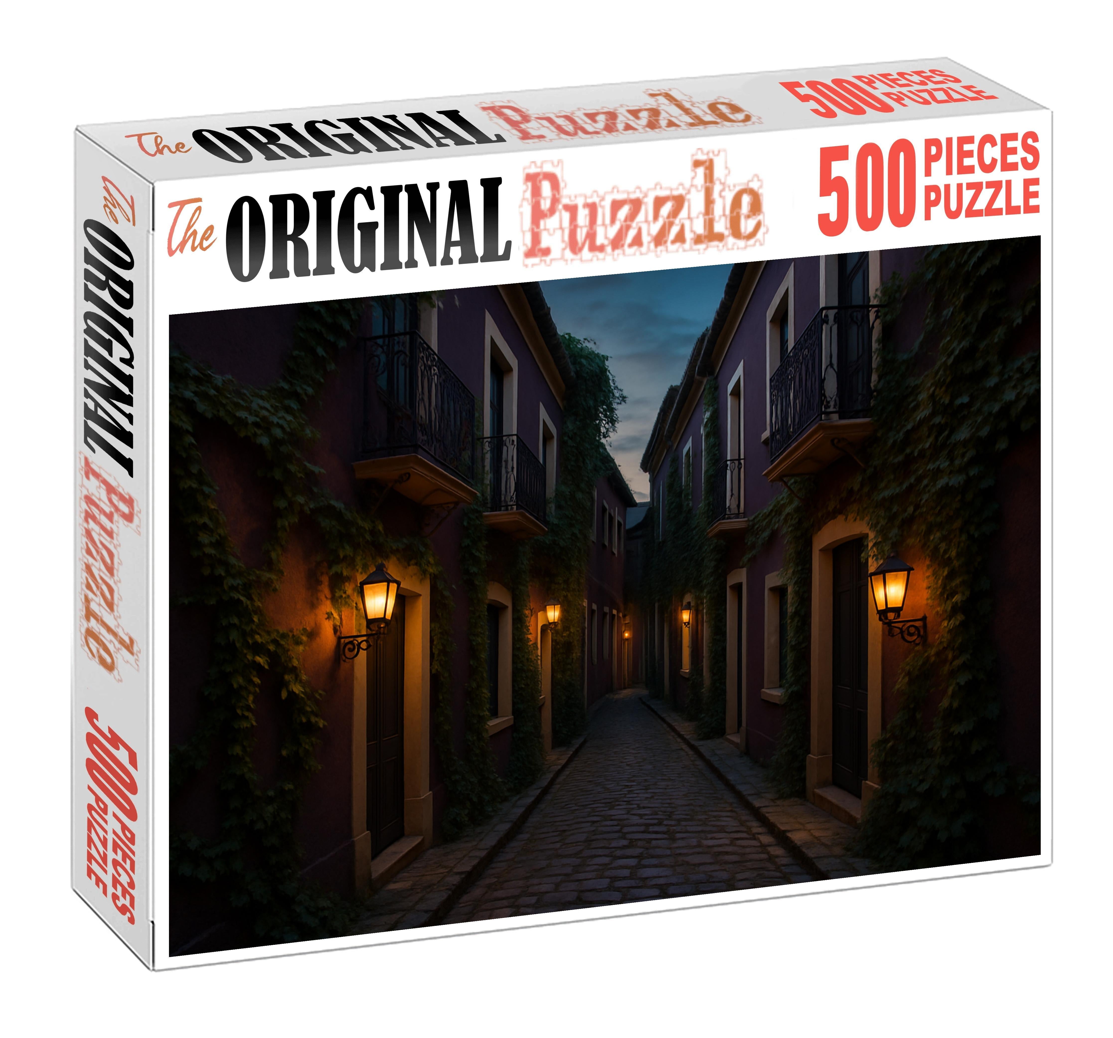 Plum Lantern Way 200 Piece Puzzle