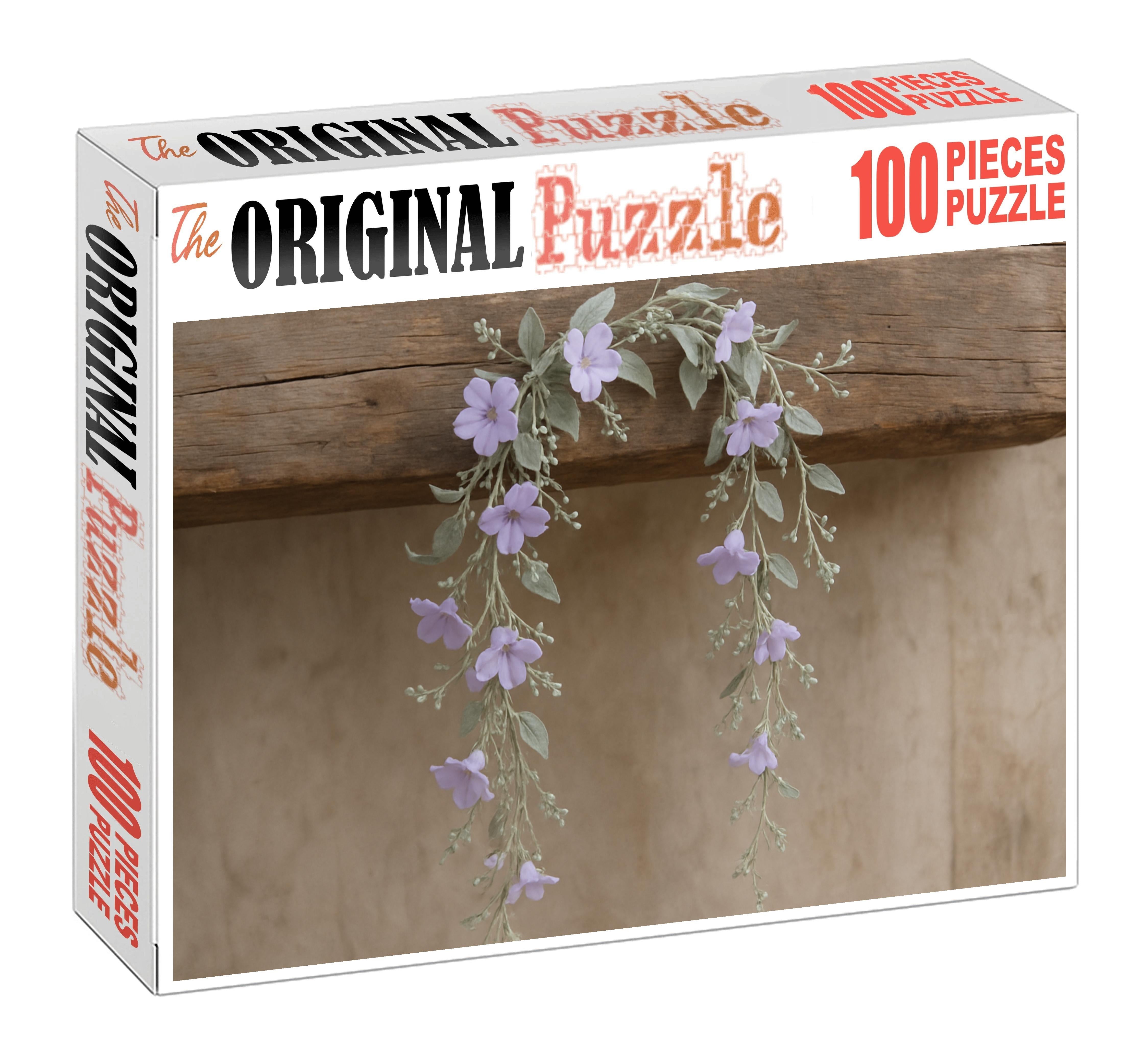 Whispering Lavender Garland Puzzle For Adults