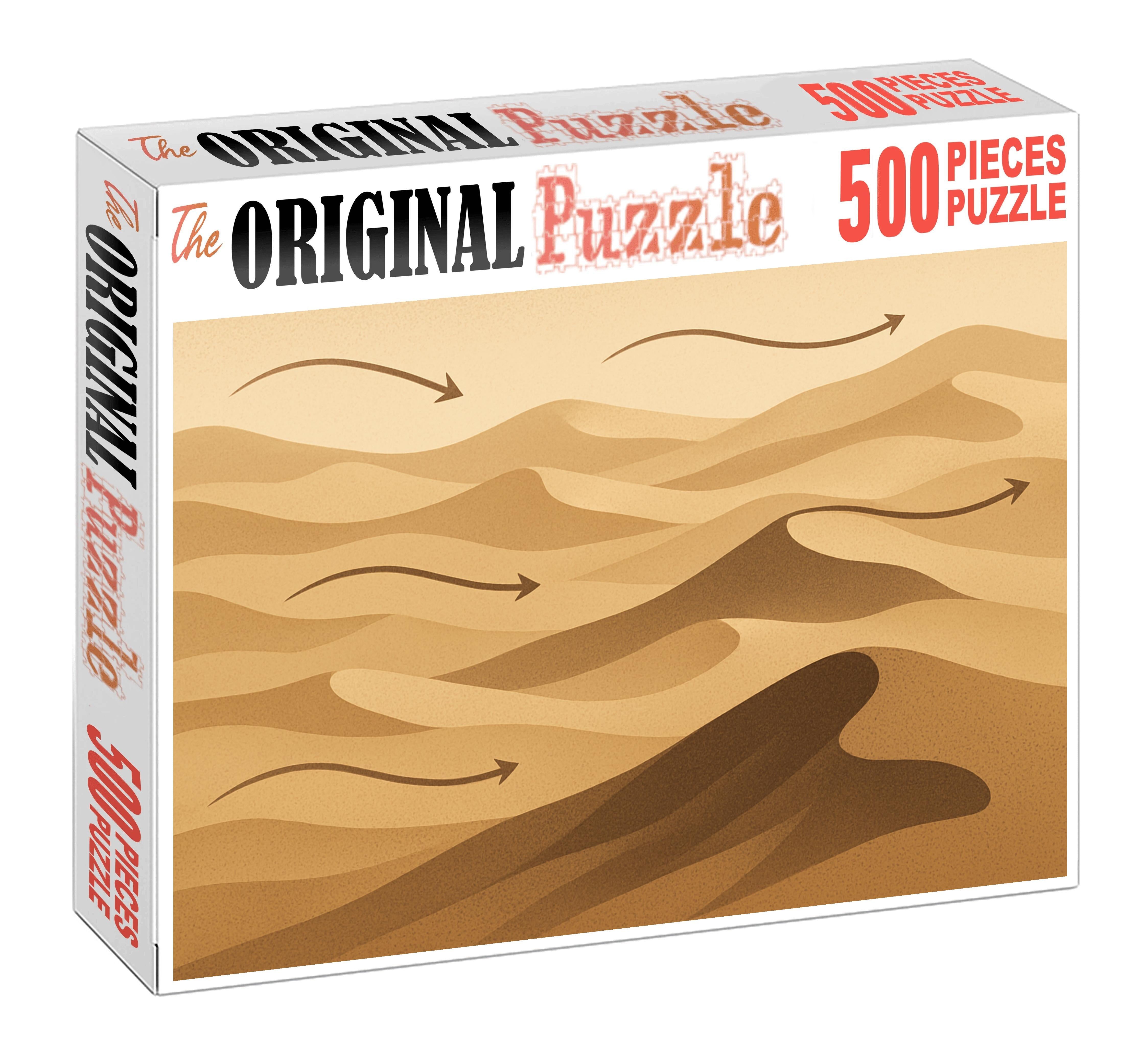 Desert Dune Morphology Chart Mini Puzzle
