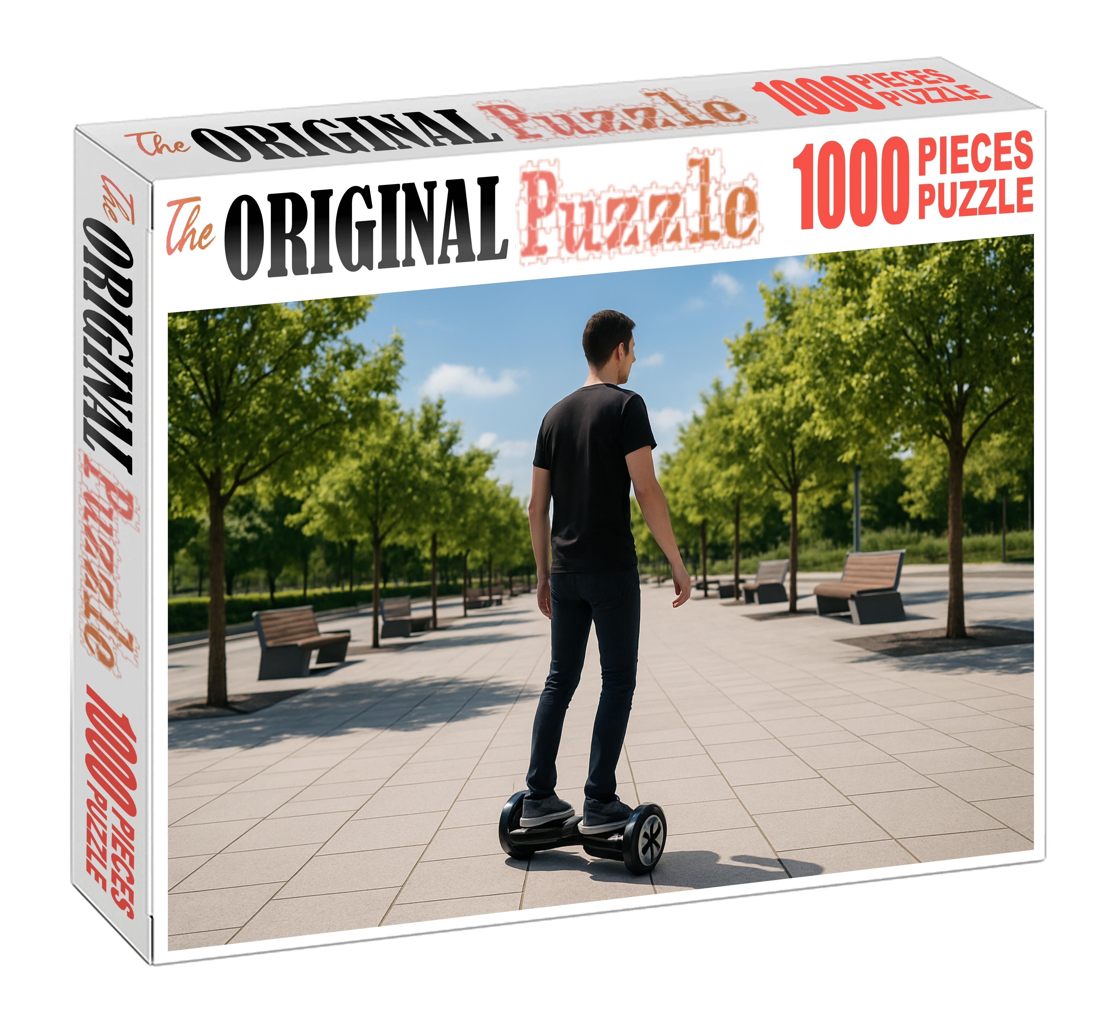 Battery-electric Hoverboard Scooter 50 Piece Puzzle