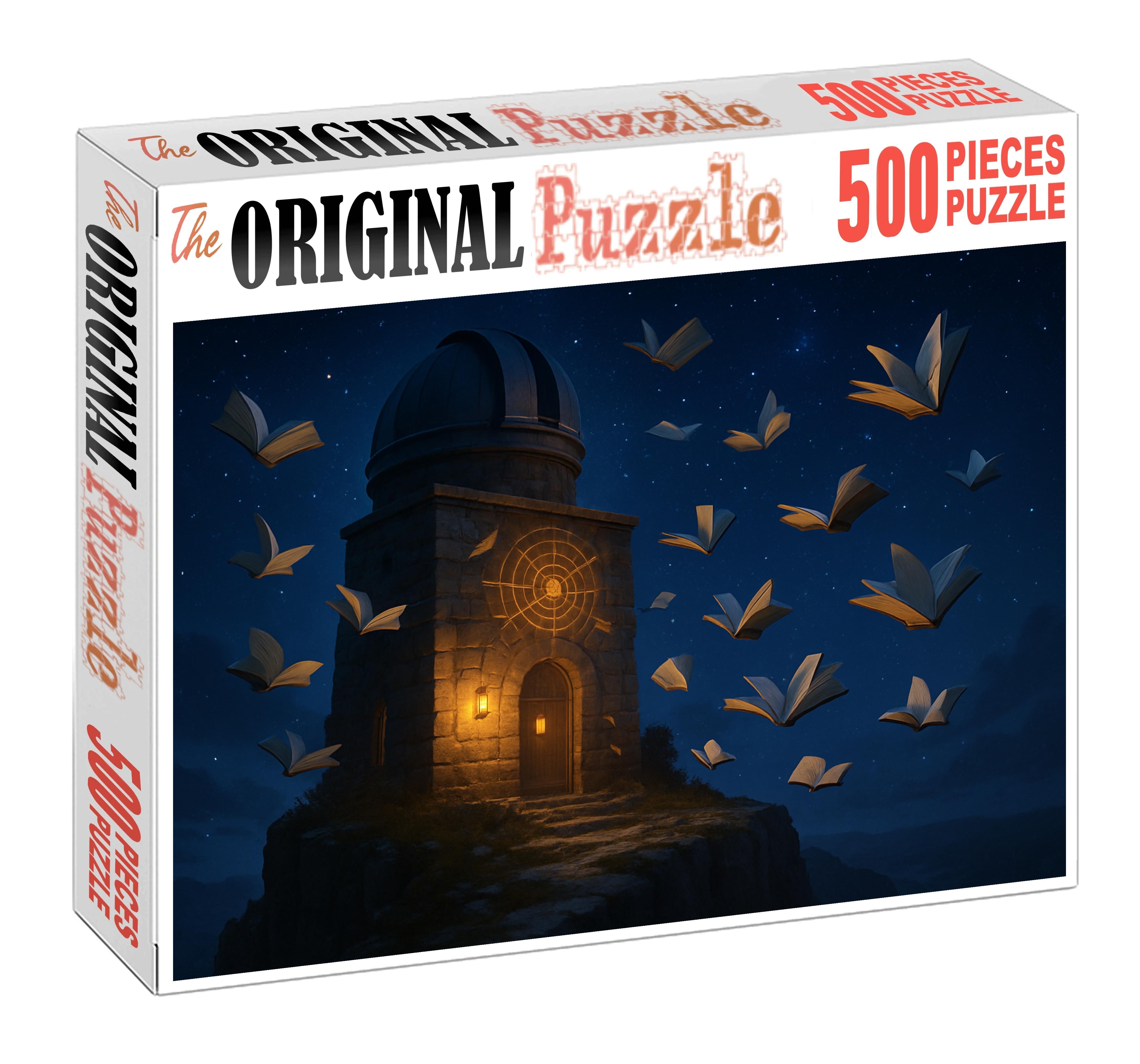 The Observatory Of Floating Tomes Puzzle For Adults