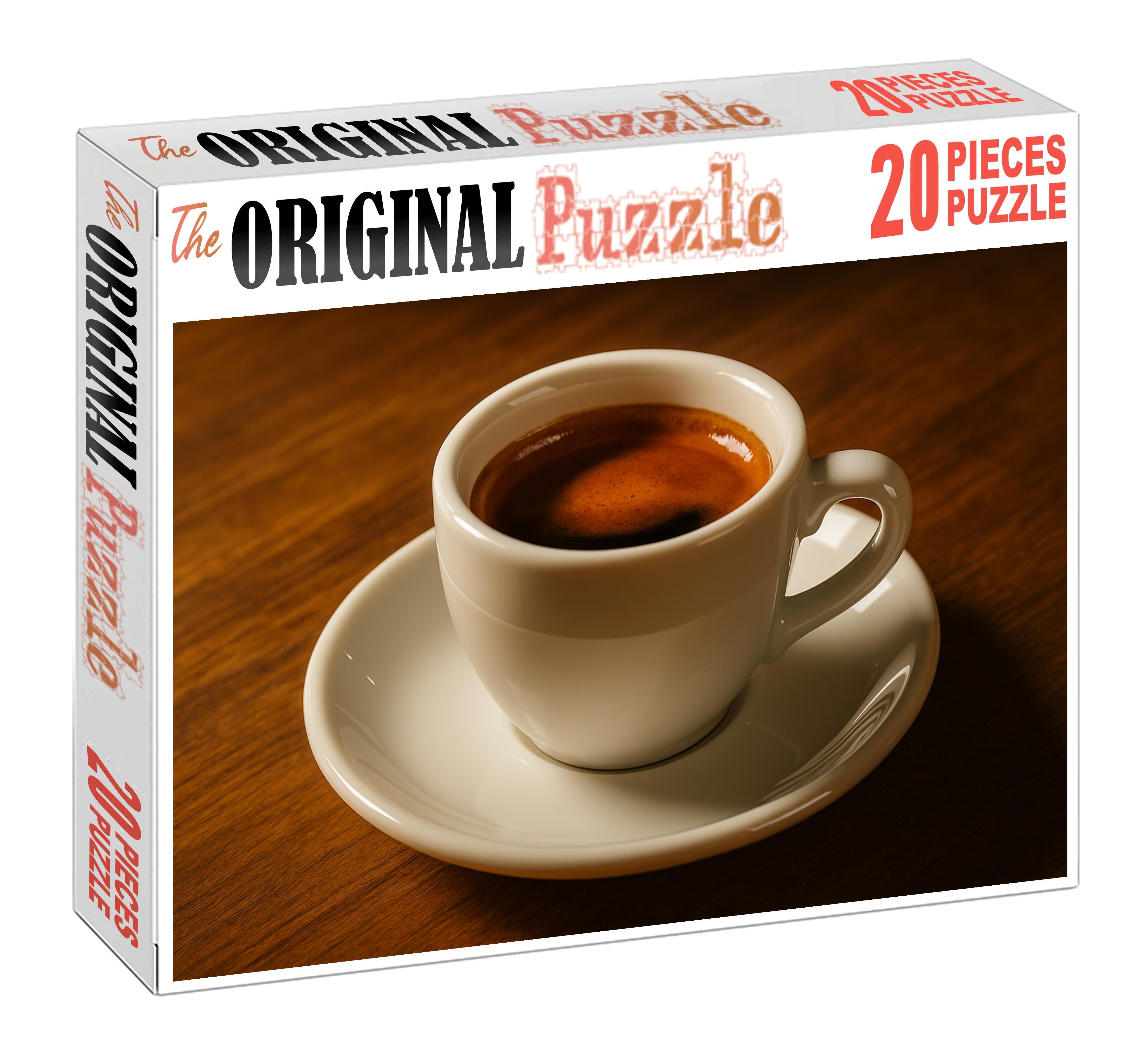 Crimson Ember Espresso Puzzle Fun