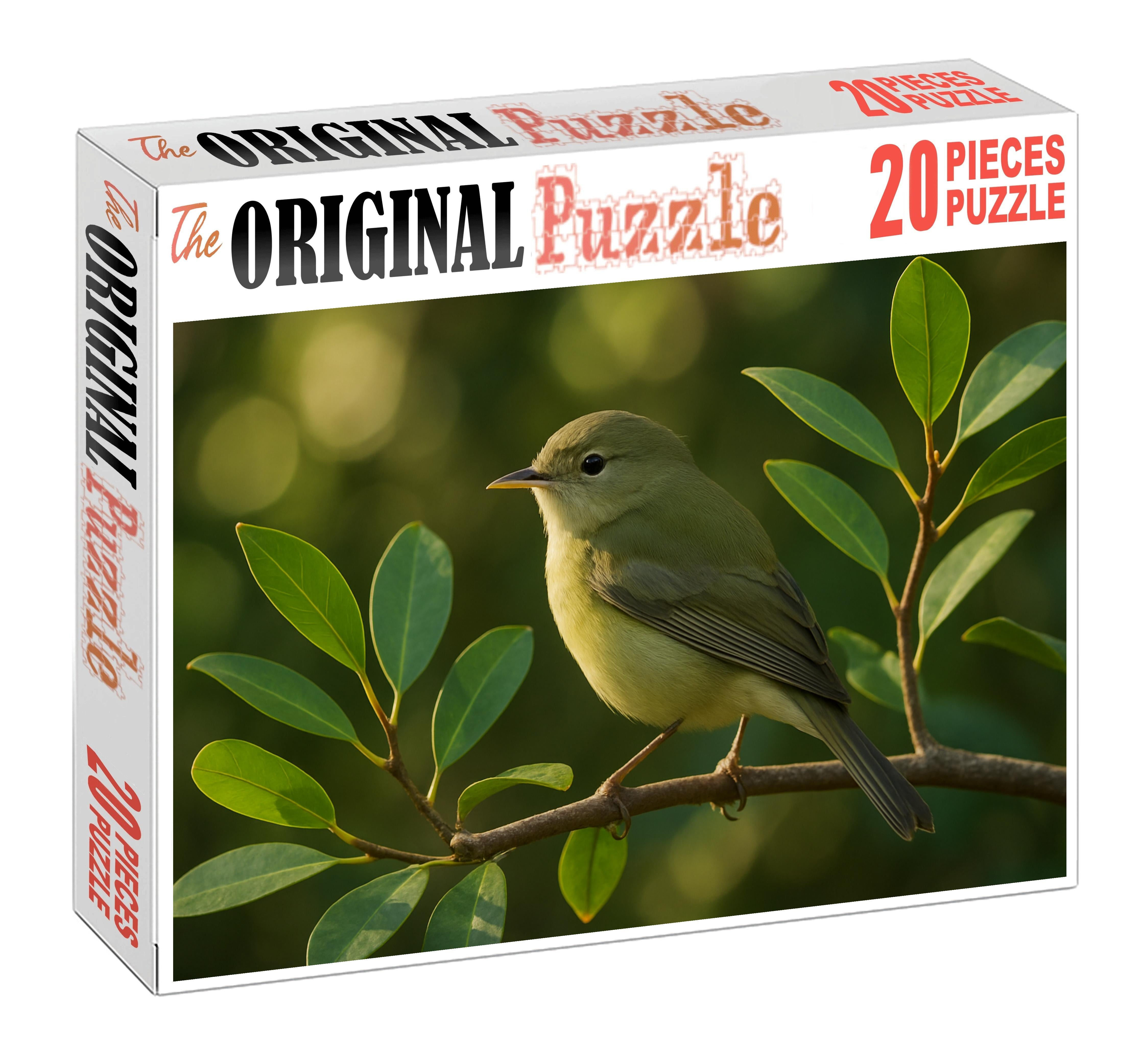 Mangrove Warbler Forest Edge Forager Large Format Puzzle