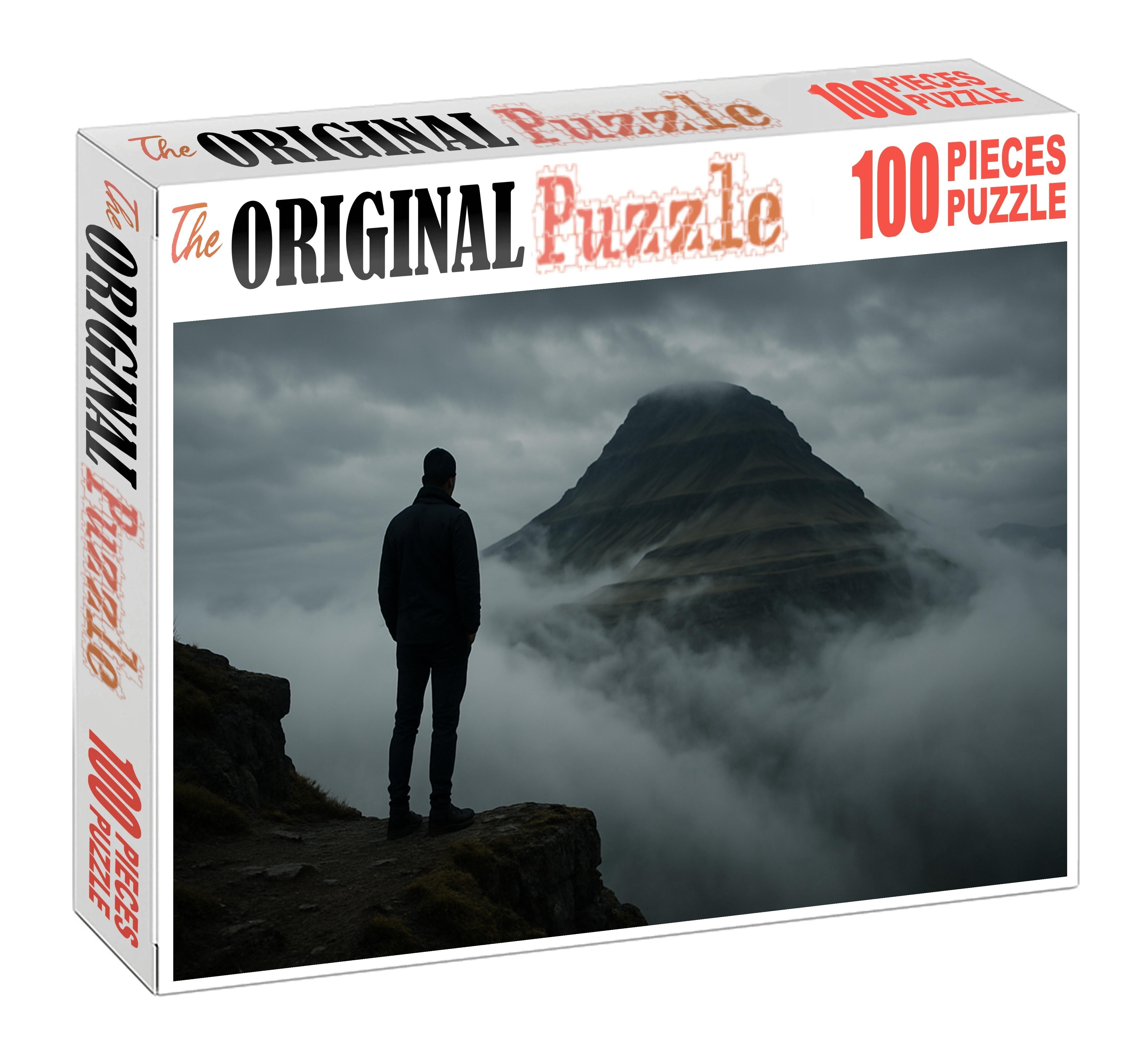 Wanderer Above The Sea Of Fog Large Format Puzzle