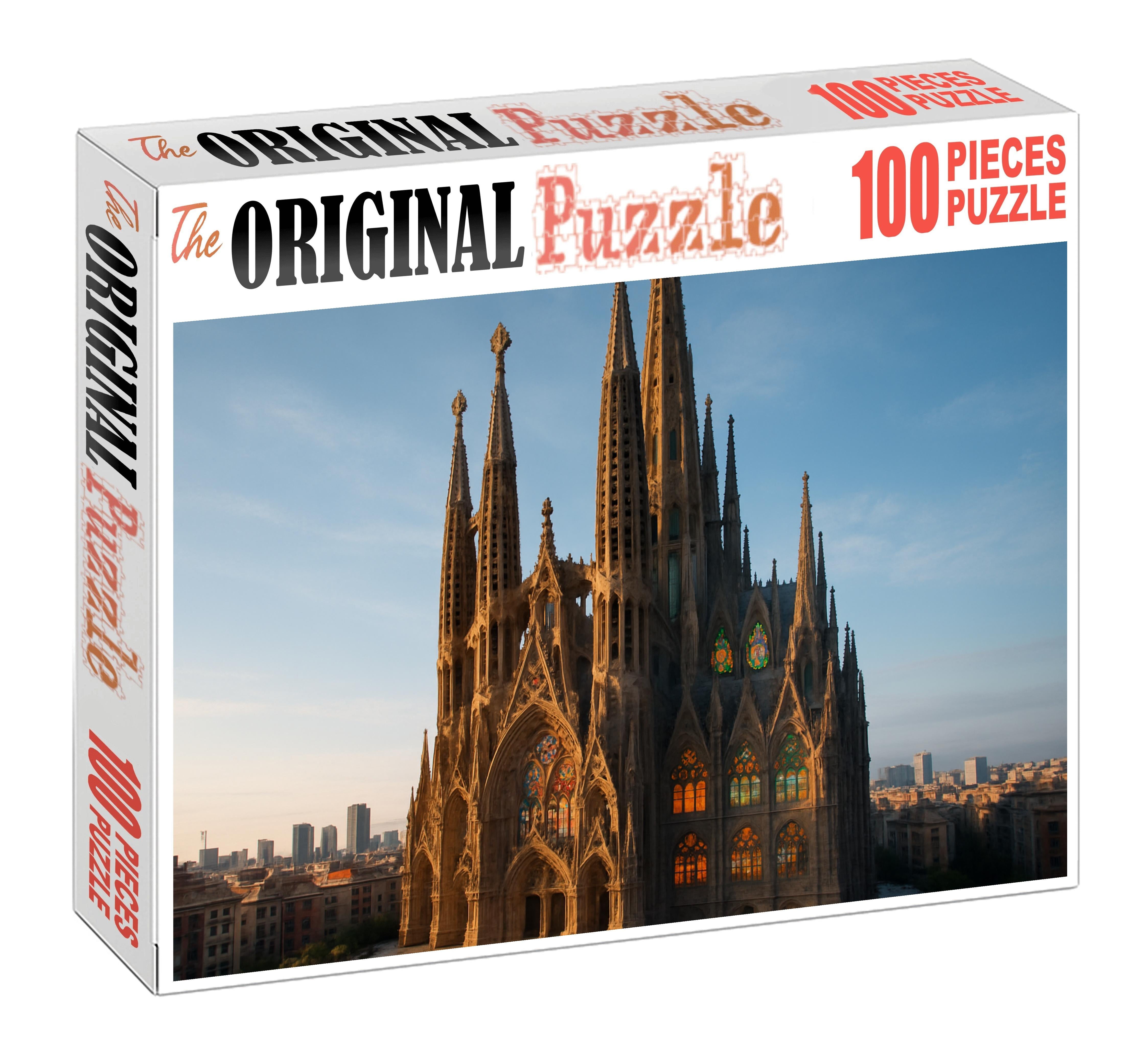 Sagrada Familia Situated In Barcelona Spain Identified By 6847 Globally As A Masterpiece Of Modernist Architecture Easy Puzzles