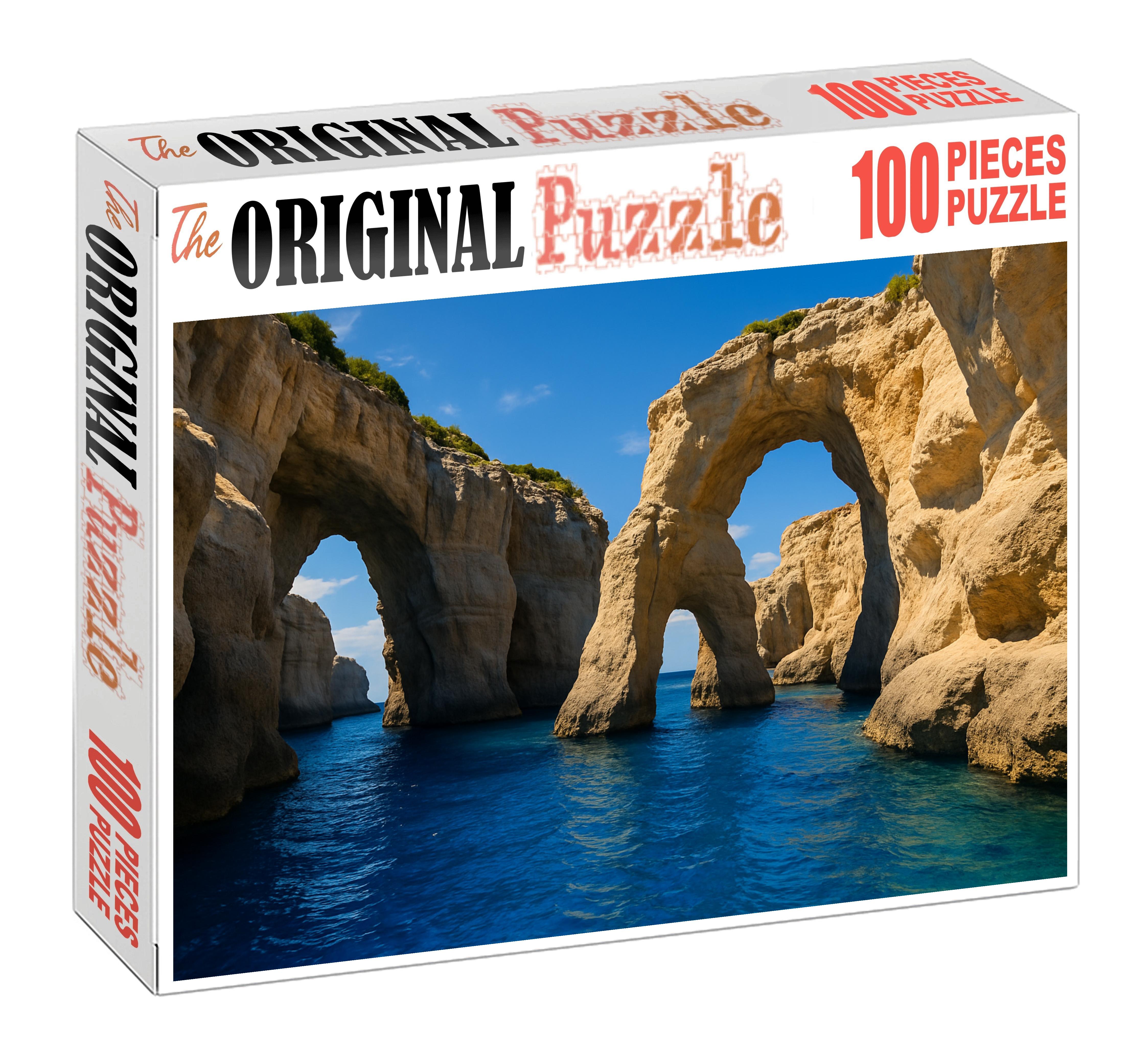 Azure Archway Cove Puzzle Challenge