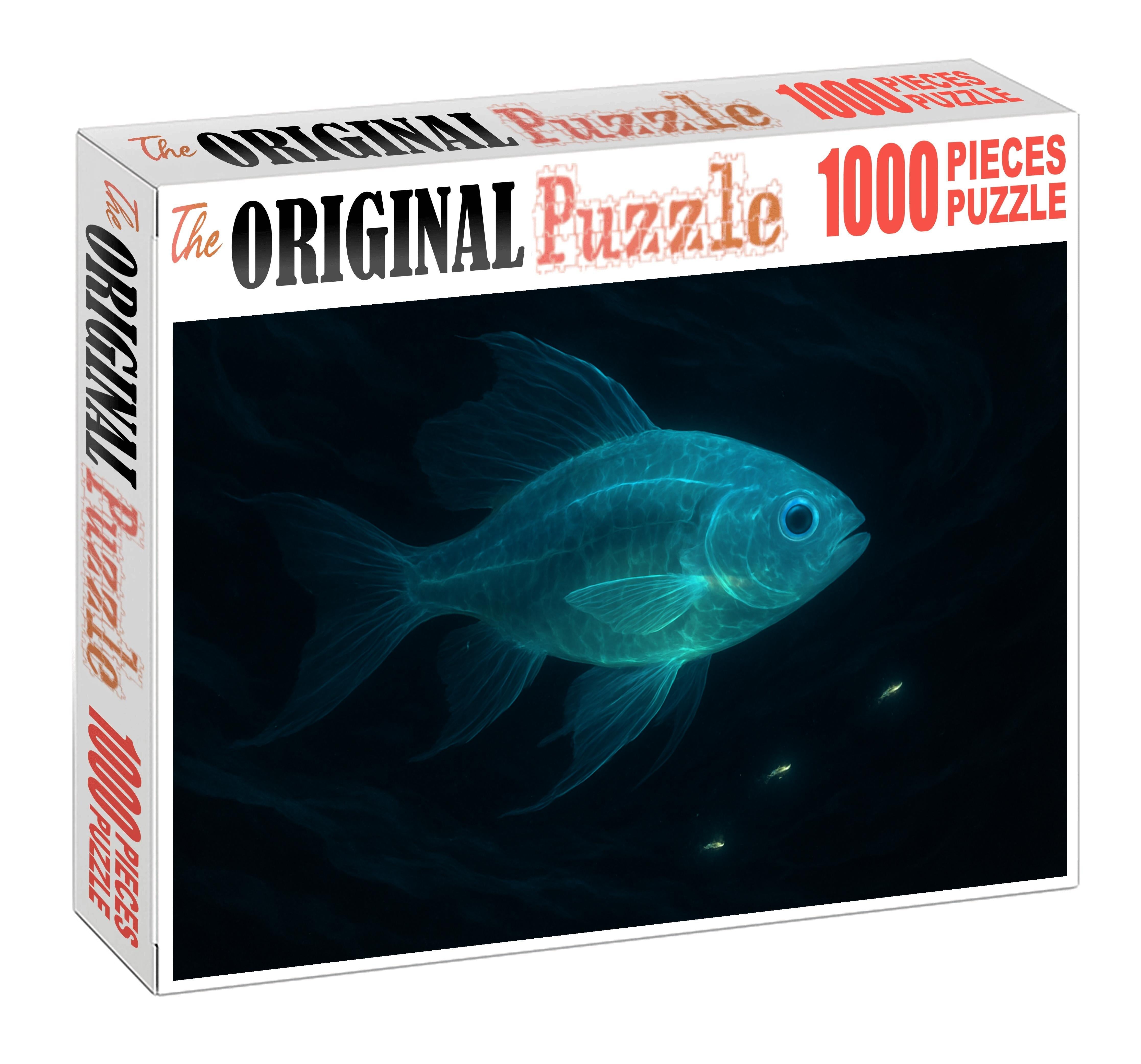 Celestial Lanternfish Deep-water Glowspinner With Transparent Scales Puzzle For Adults