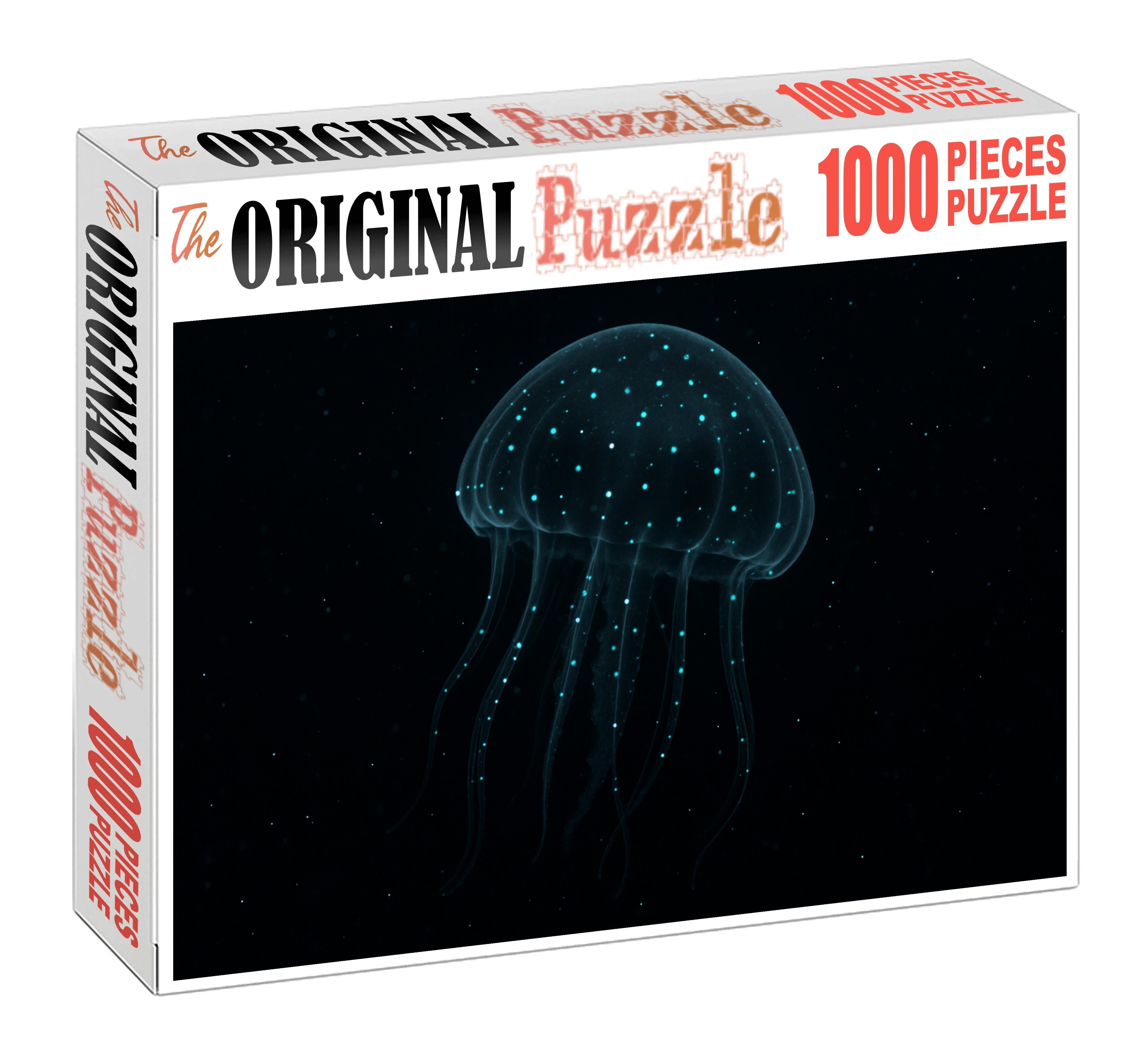 Obsidian Lantern Jelly Midnight Glow Drifter 200 Piece Puzzle