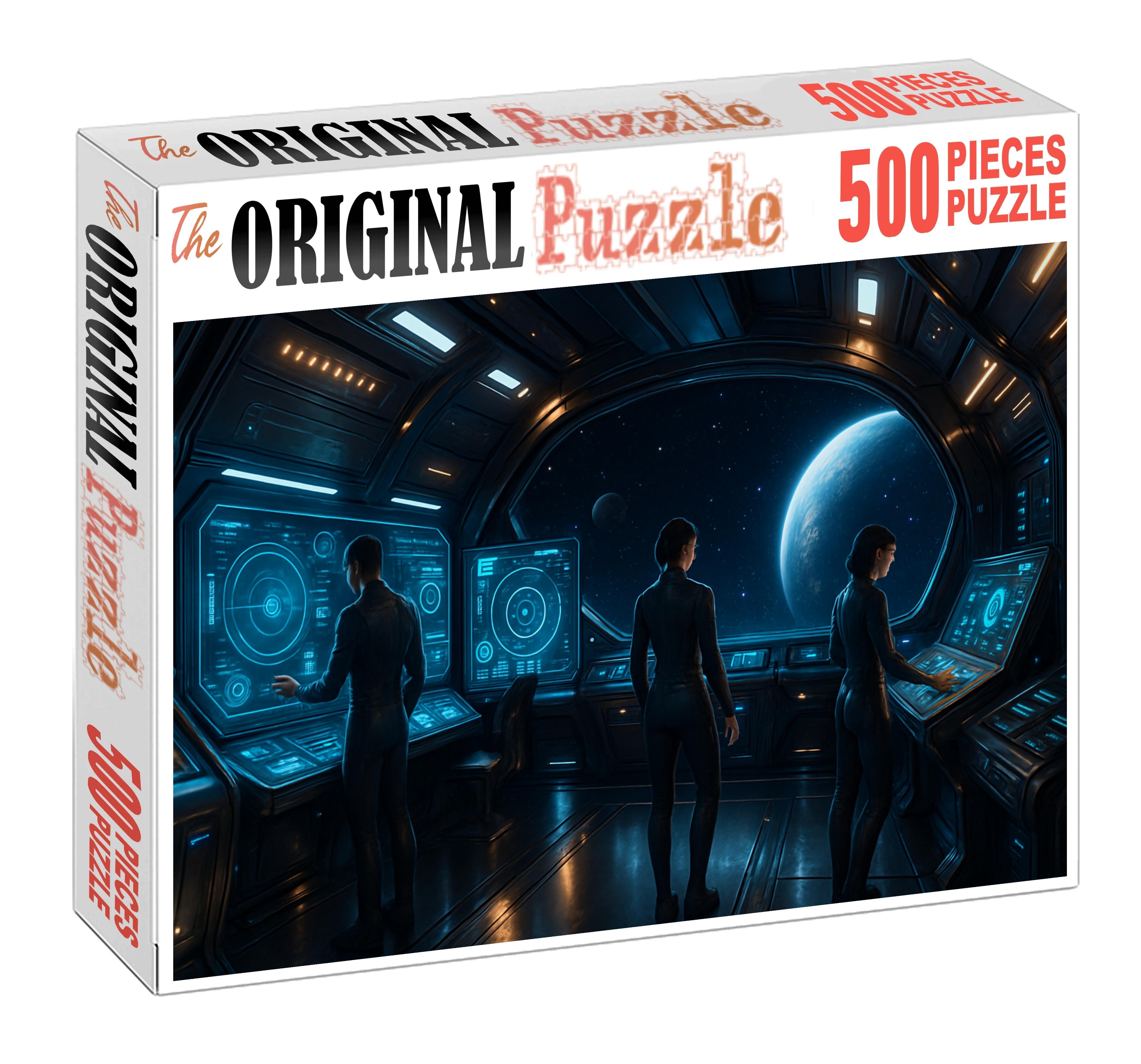 Retro Futurism Cinema Visionary Tales From Yesterdays Tomorrow Custom Jigsaw Puzzle