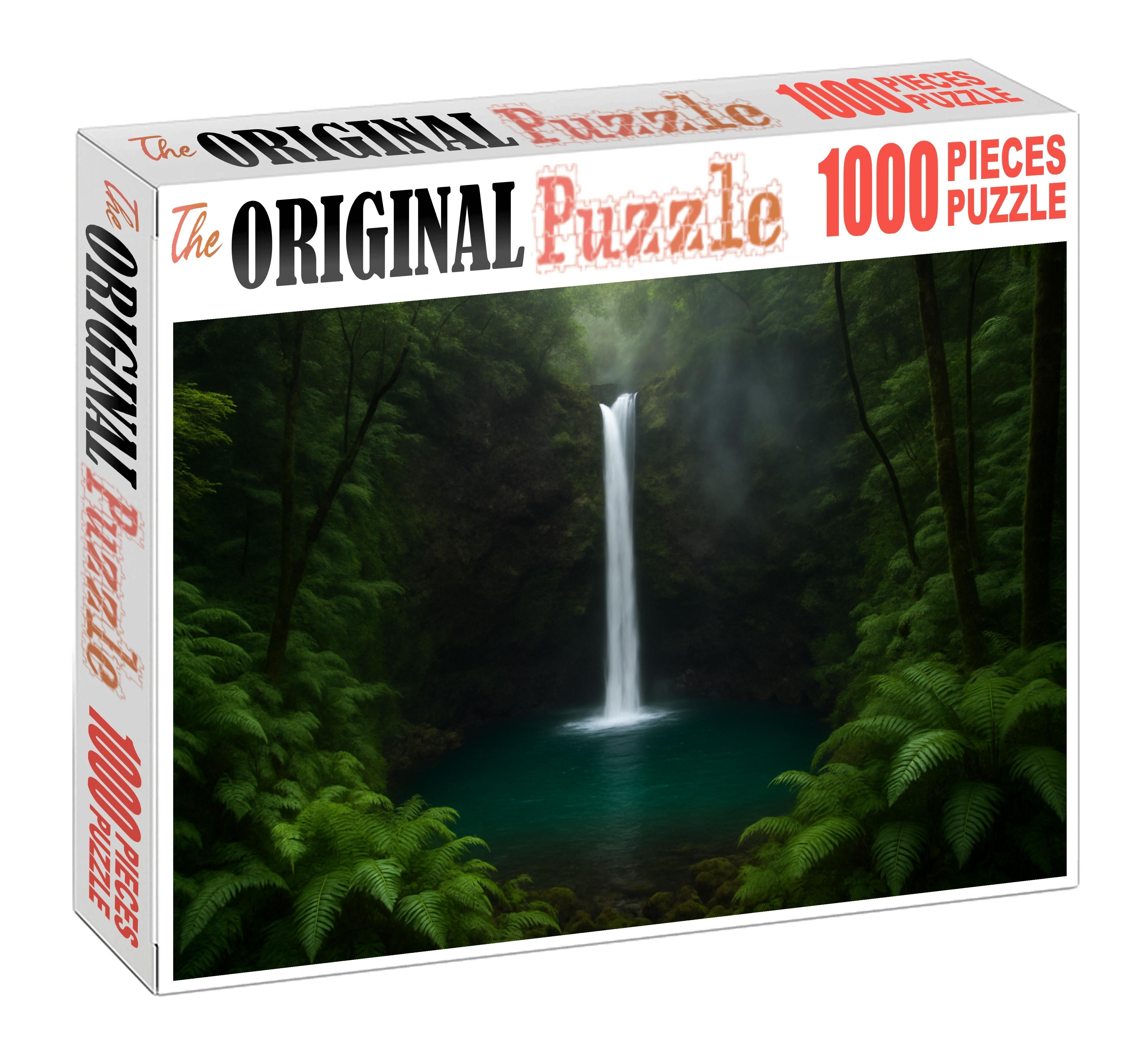 Emerald Hollow Drop Large Format Puzzle