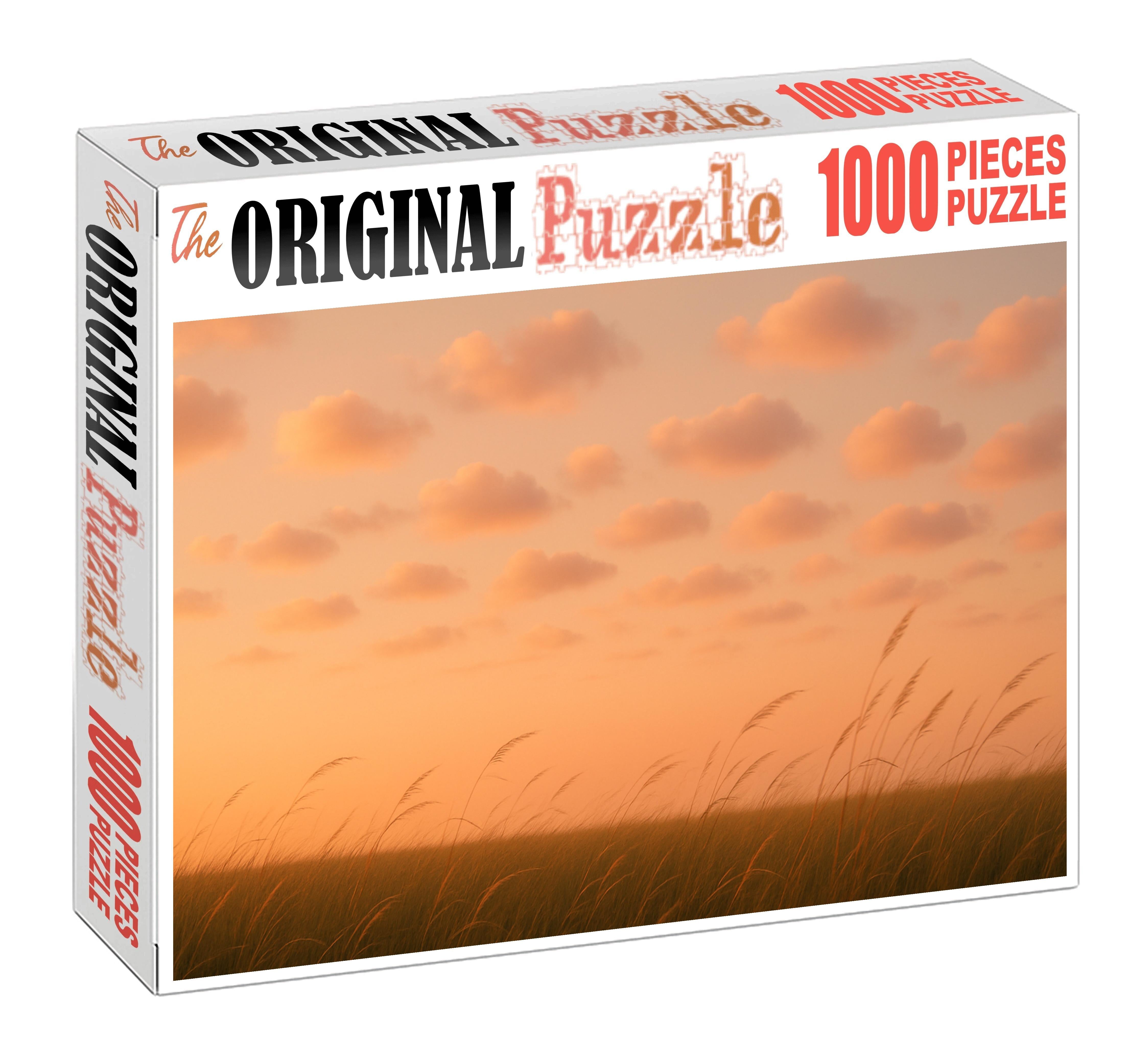 Soft Peach Serenity Puzzle Collection