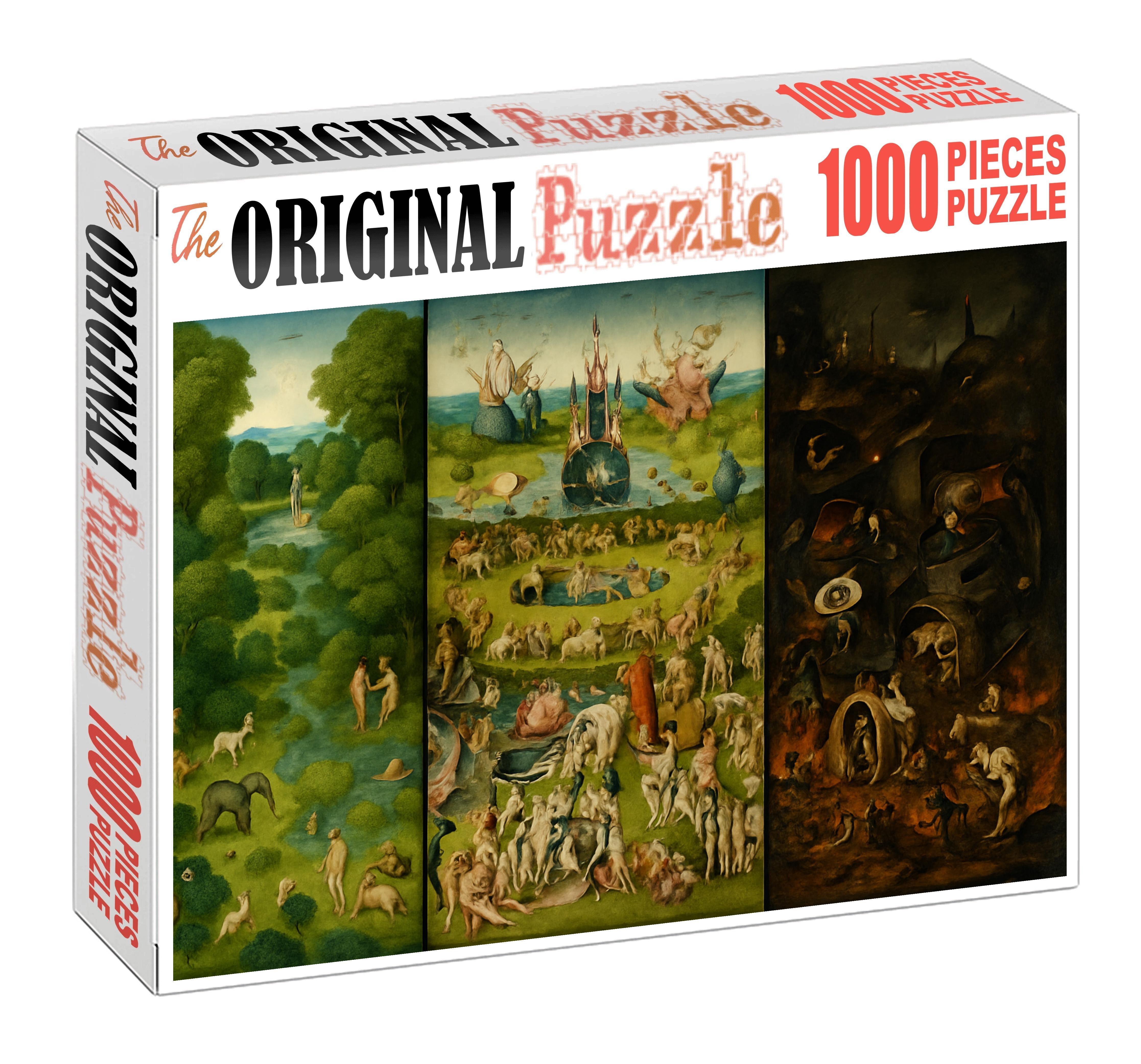 The Garden Of Earthly Delights Premium Puzzle Pieces