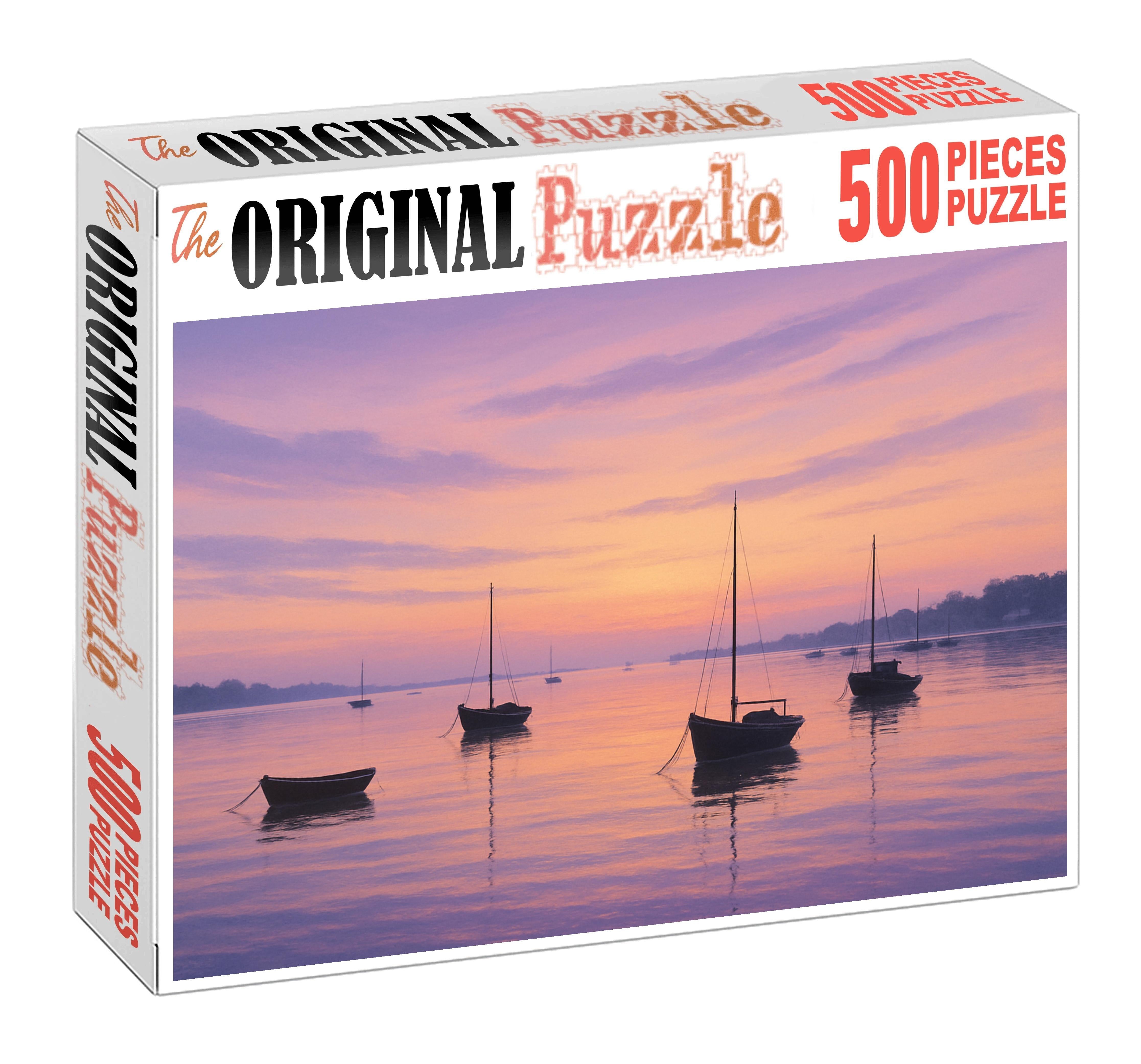 Pastel Harbor Serenity Challenging Puzzles