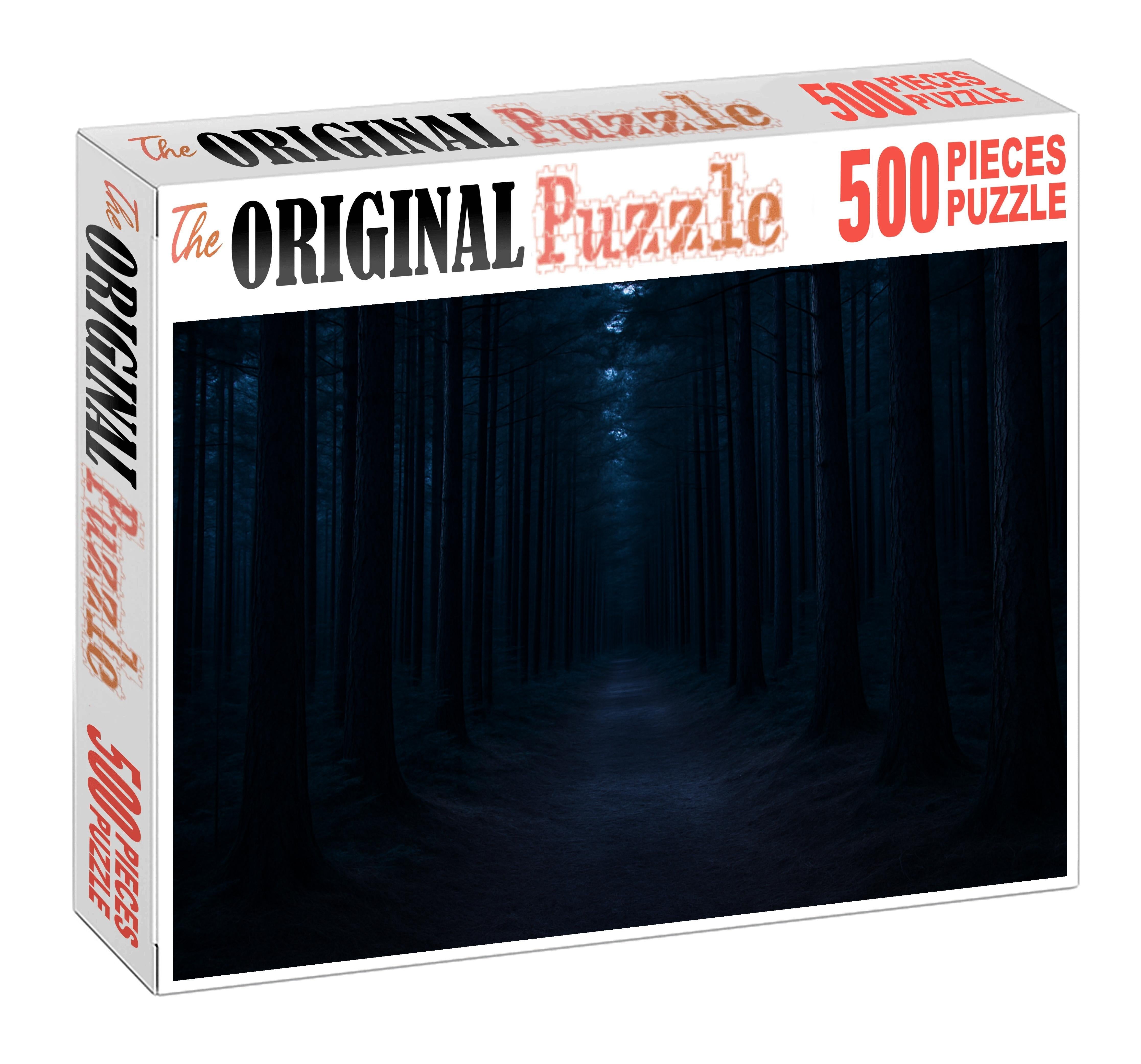 Twilight Pine Corridor 500 Piece Puzzle