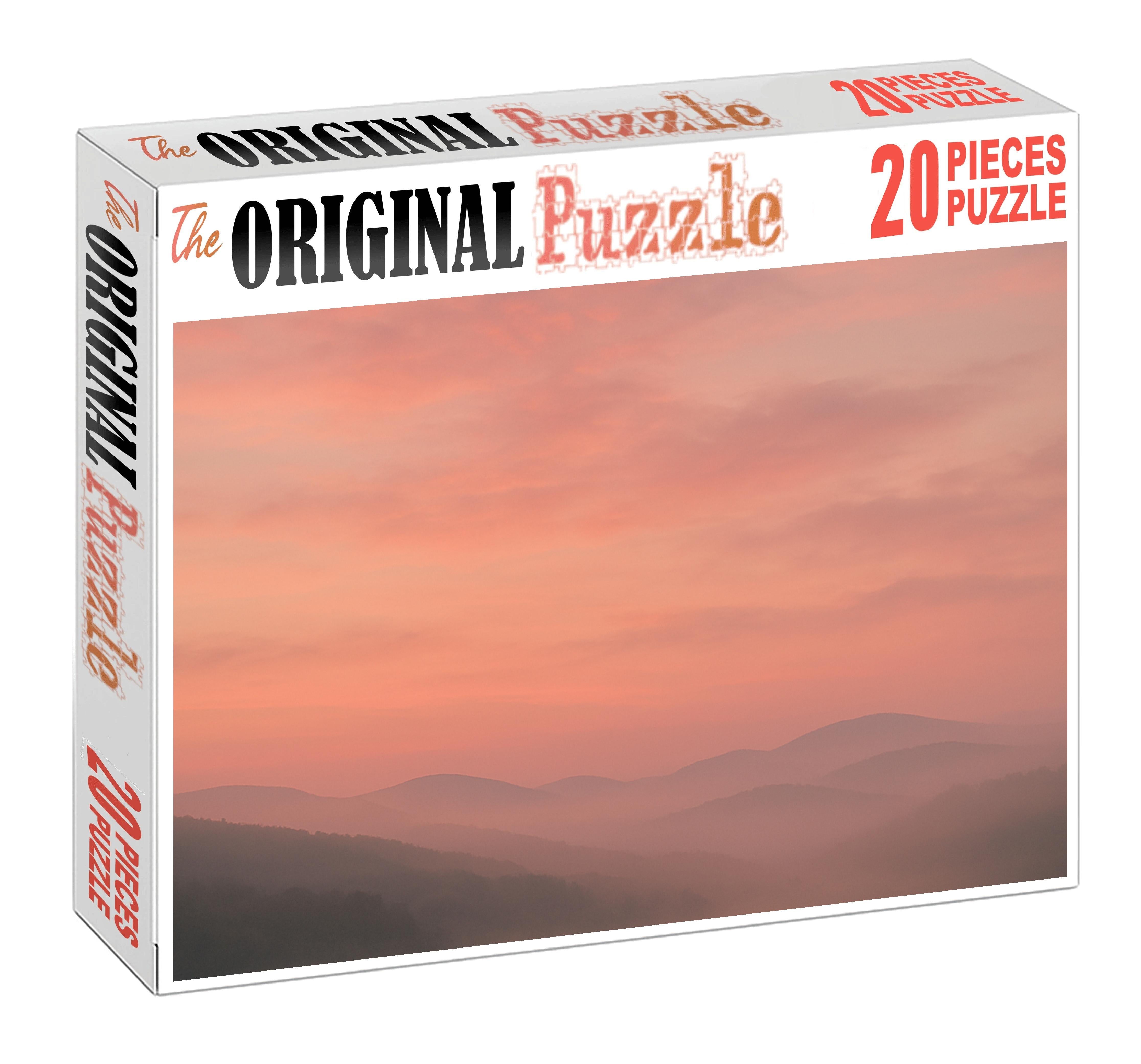Pale Coral Mist Challenging Puzzles