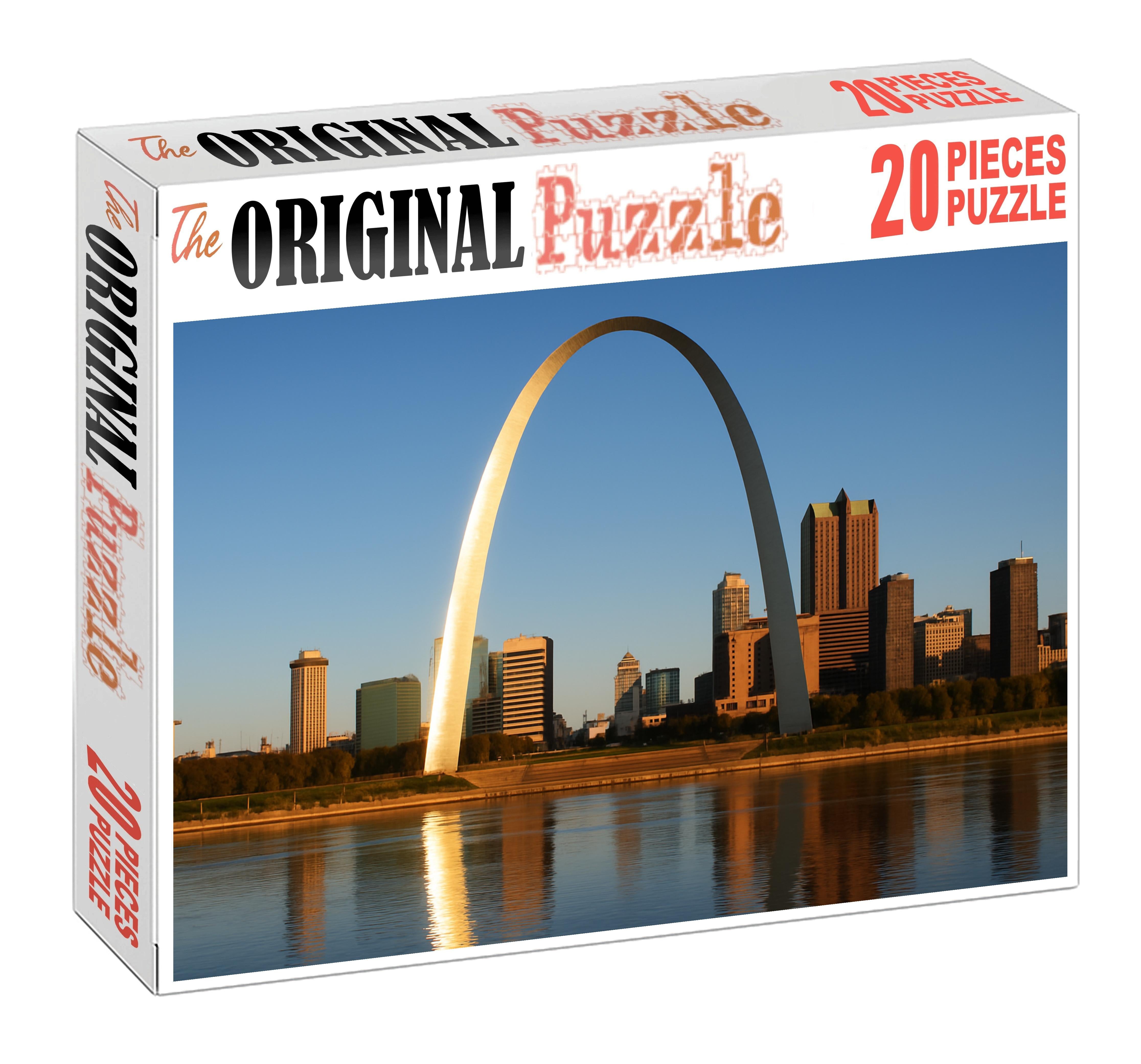 The Gateway Arch St Louis Usa Recognized By 6412 Worldwide As A Monument To Westward Expansion Unique Puzzle Design