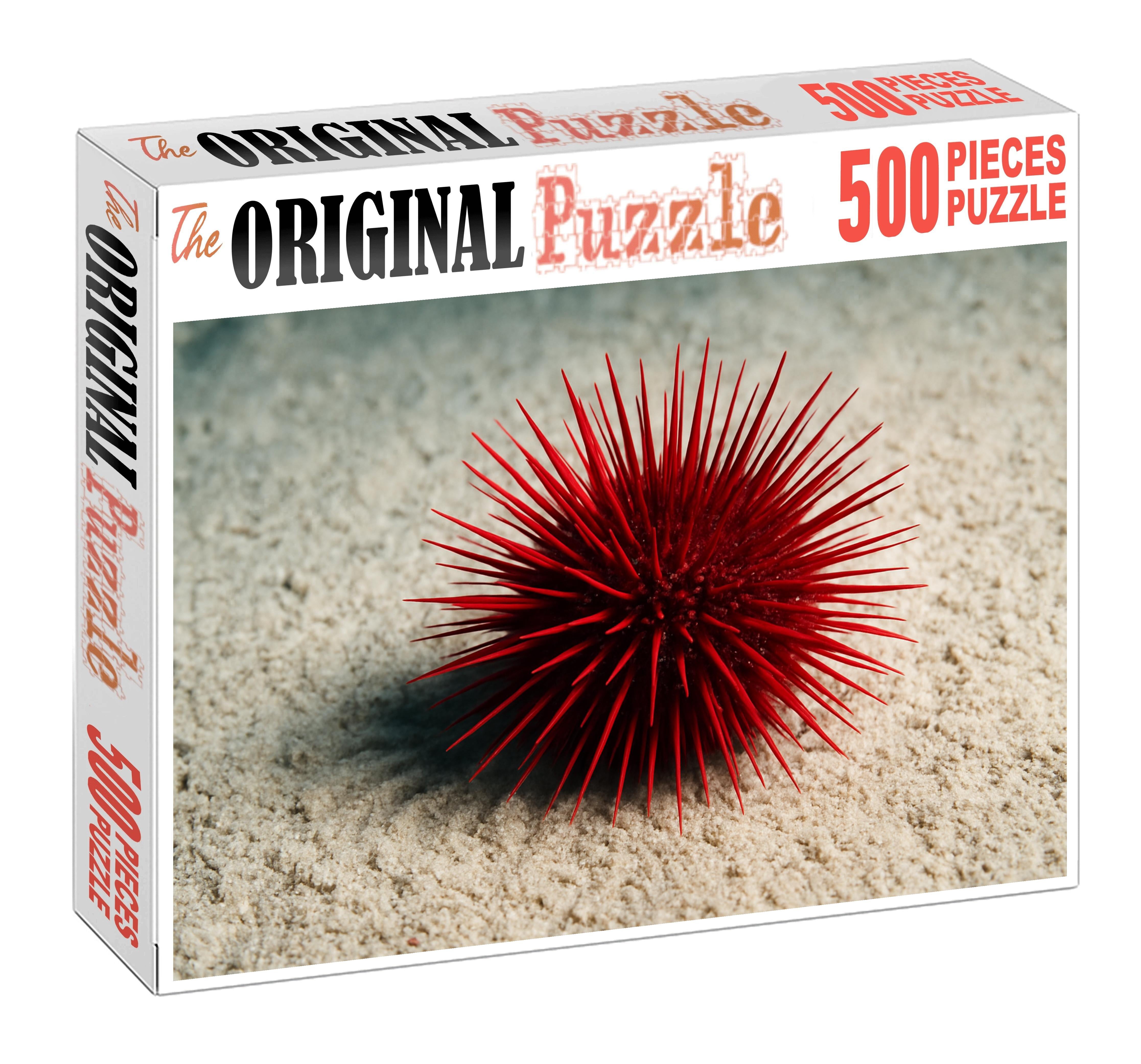 Garnet Spine Urchin Armored Sediment Dweller With Radiant Spines Puzzle Fun