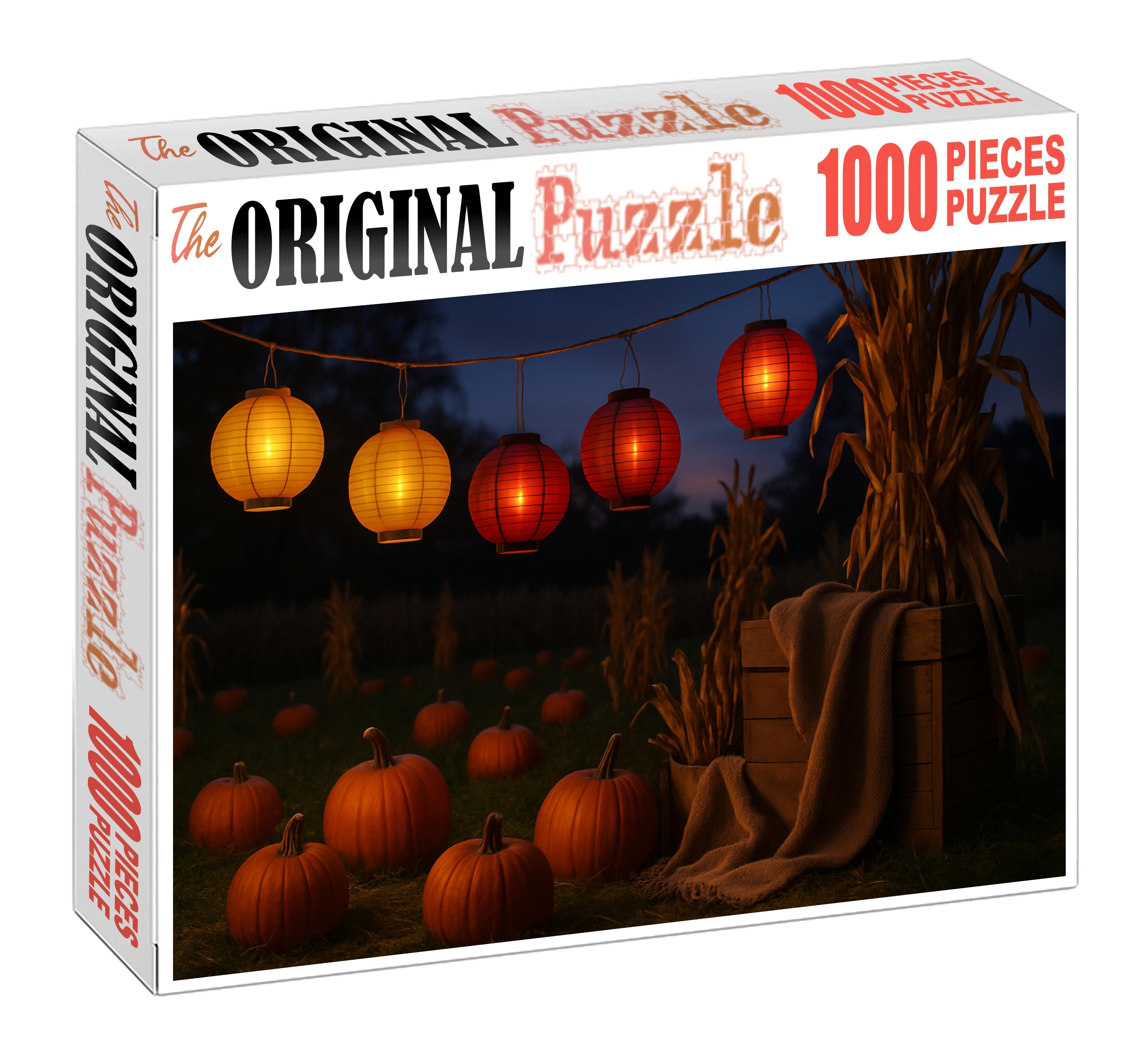 Evening Harvest Lanterns 300 Piece Puzzle