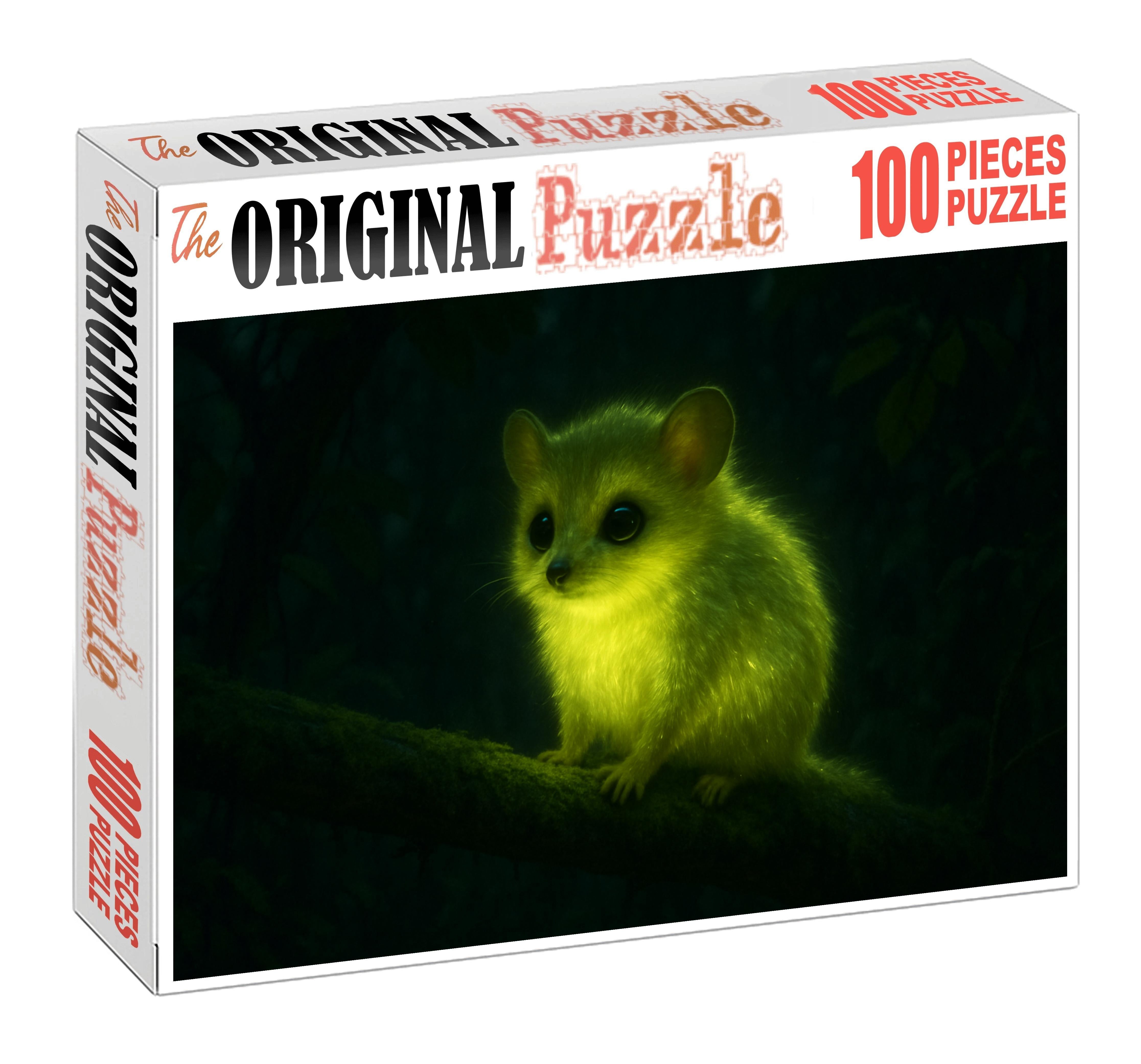 Luminous Velvetback Nocturnal Mammal With Glow-in-the-dark Fur Puzzle Fun