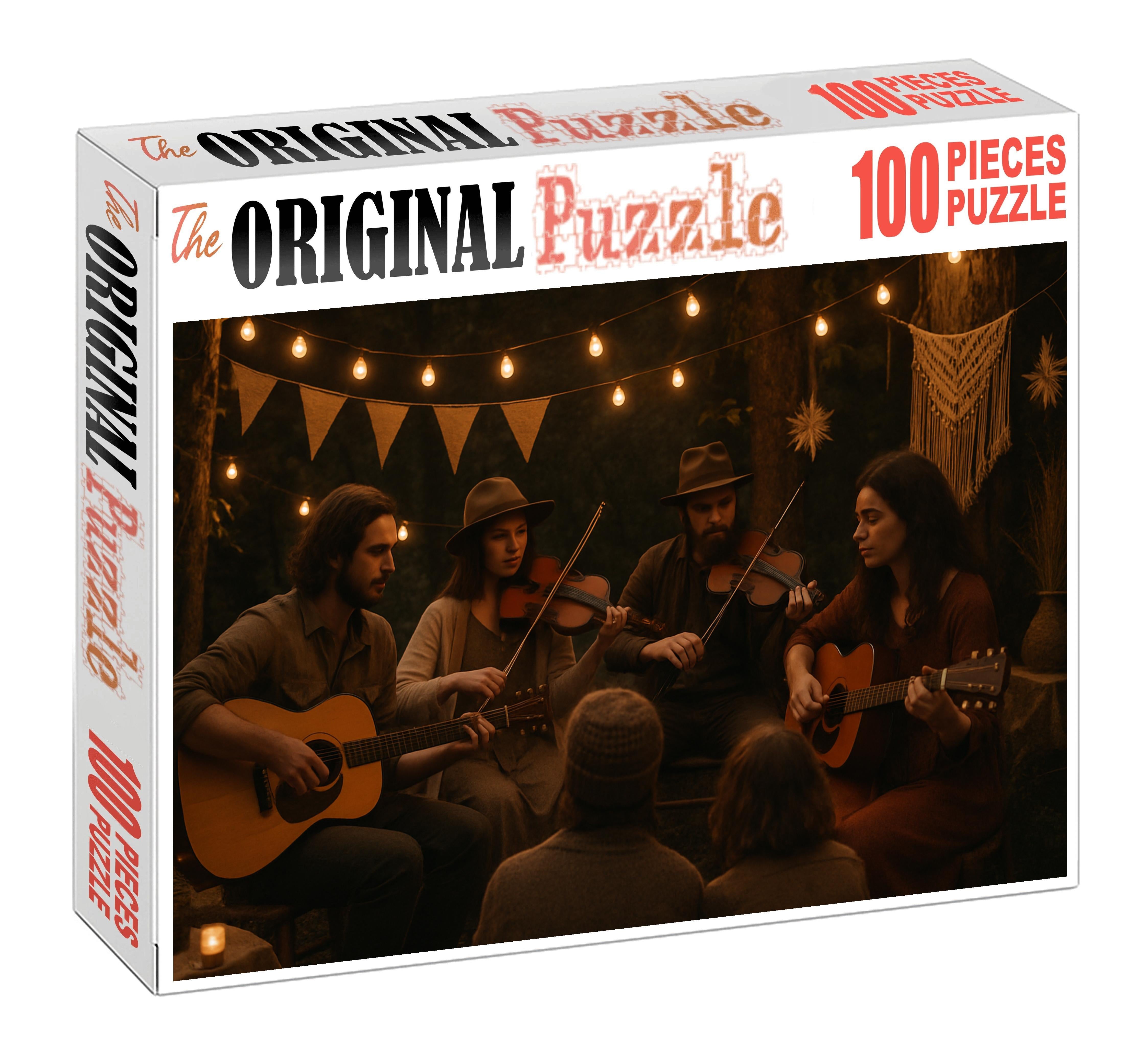 Indie Folk Revival Earthy Soundscapes And Handcrafted Aesthetics Premium Puzzle Pieces