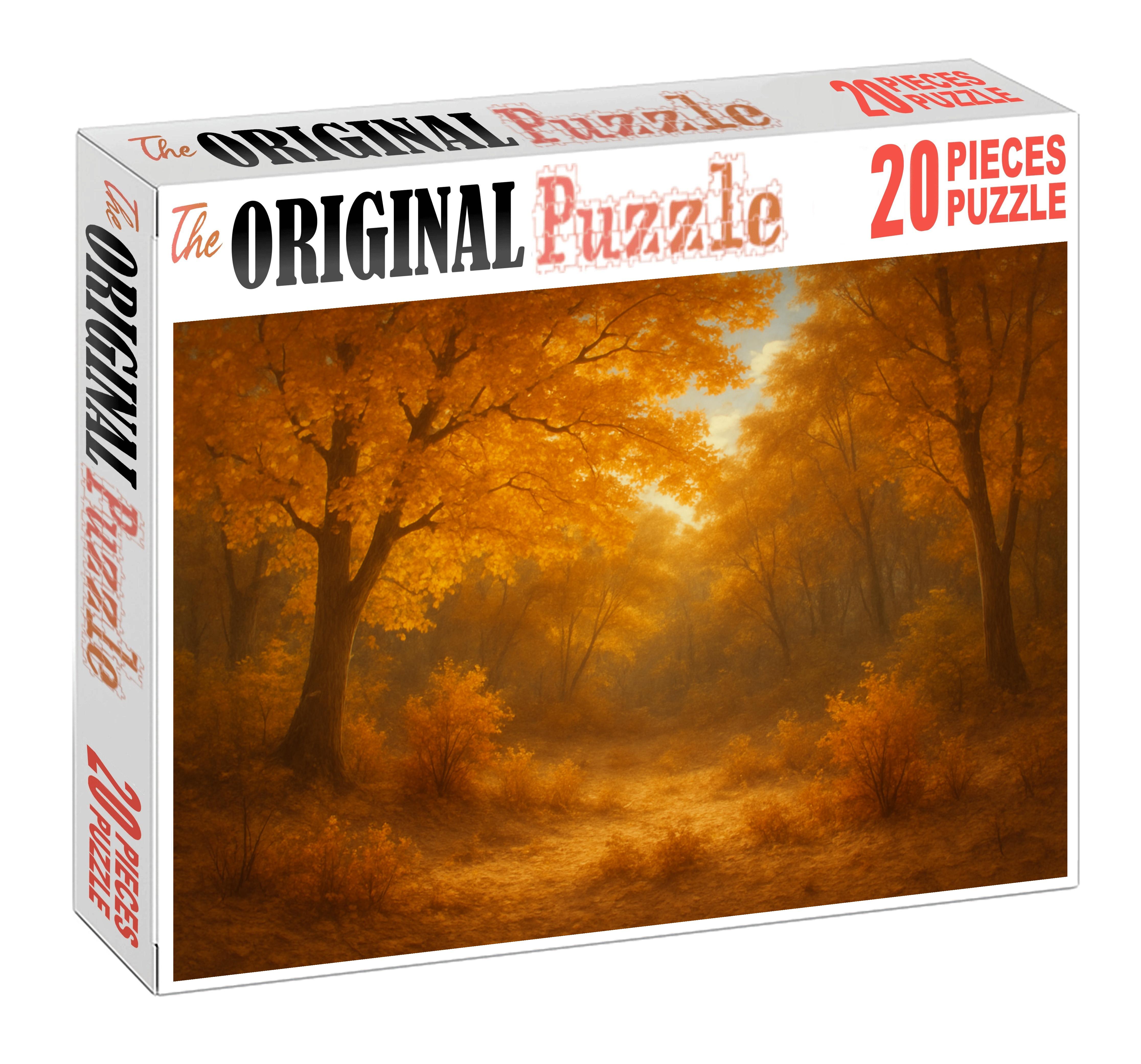 Amber Autumn Dell Large Format Puzzle