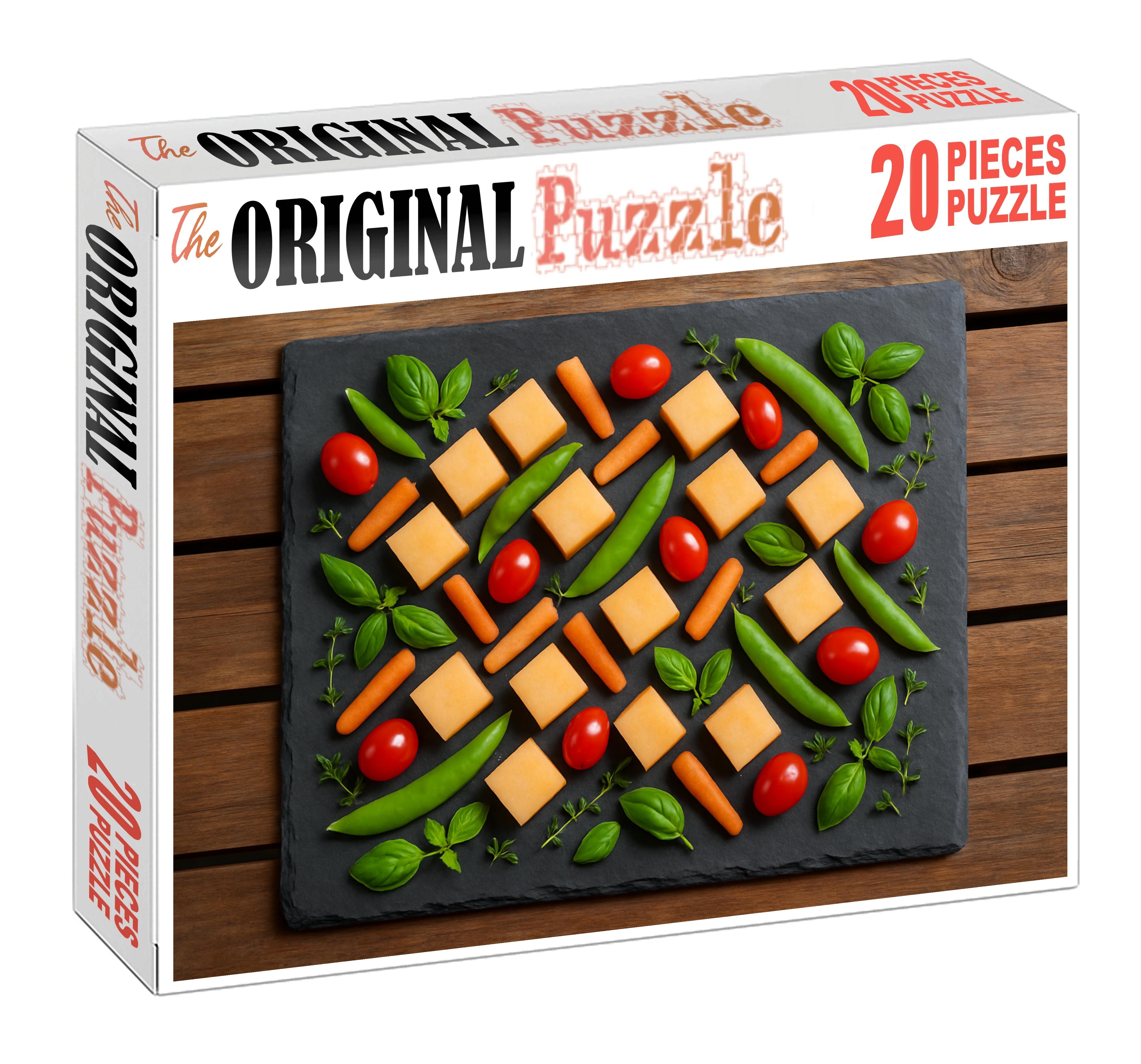 Garden Mosaic With Vegetable Accents Puzzle Challenge