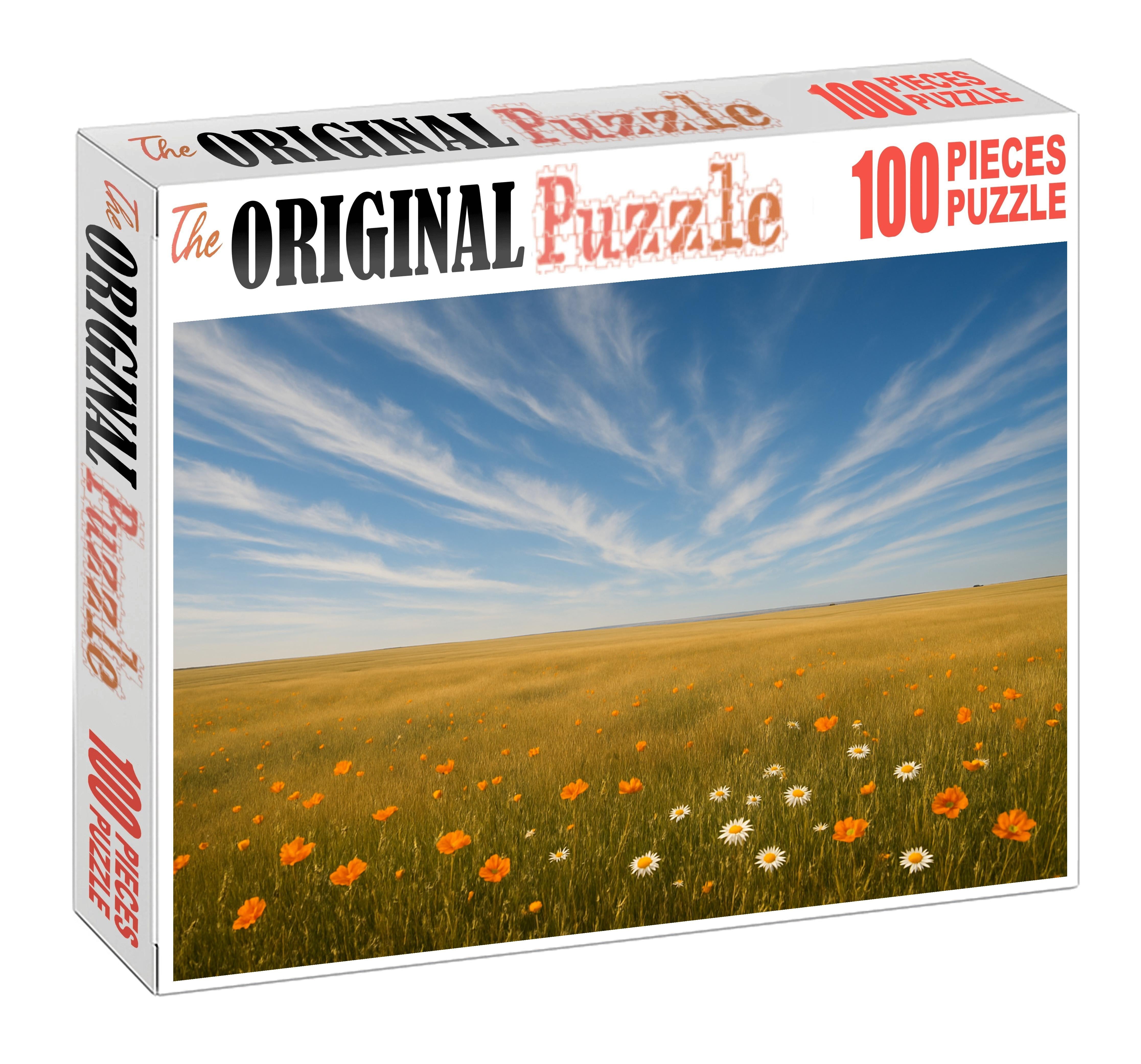 Golden Prairie Wildflower Reserve 300 Piece Puzzle