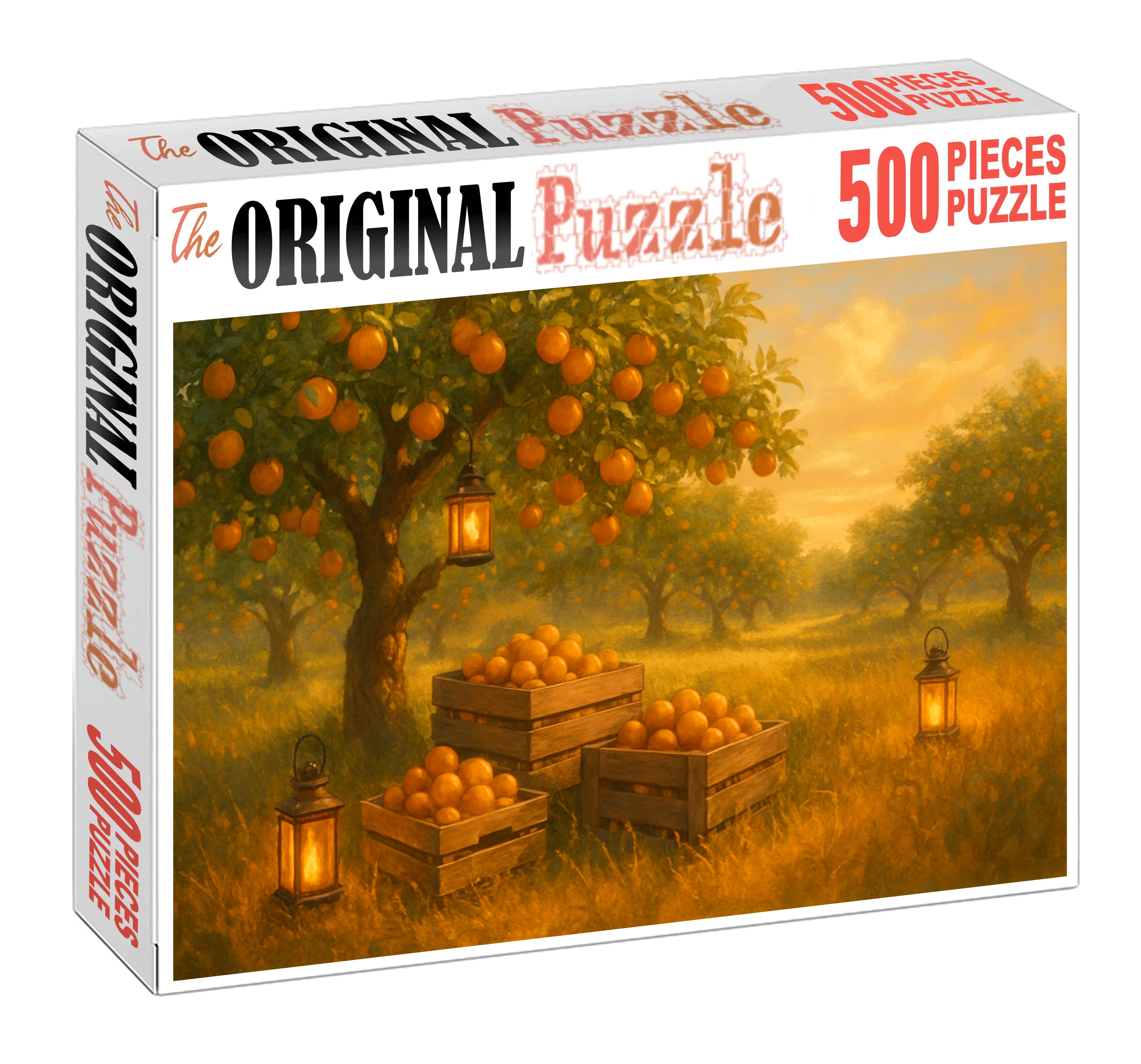 Sunset Orchard Reverie 1000 Piece Puzzle