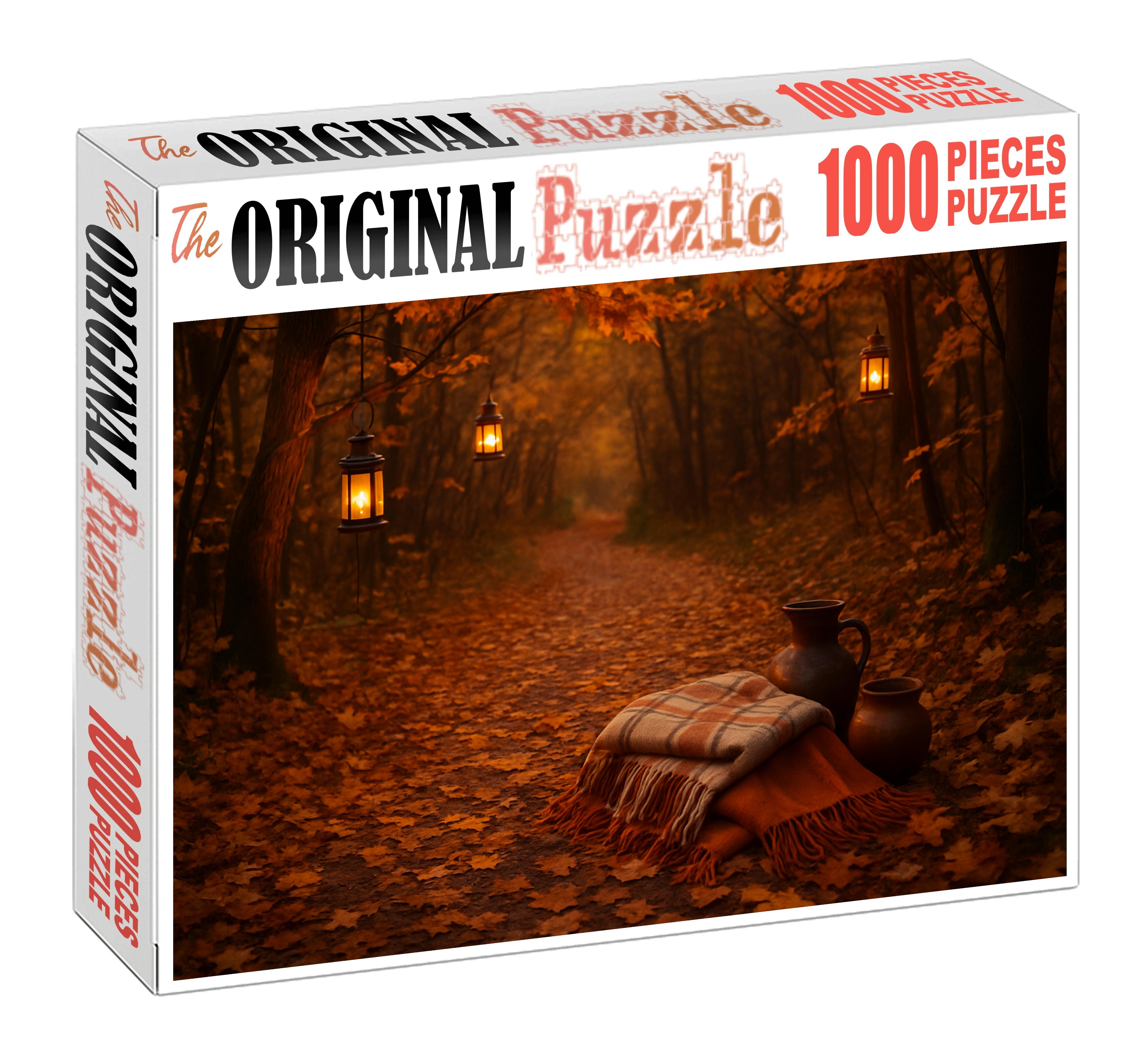 Enchanted Autumn Pathway Puzzle Fun