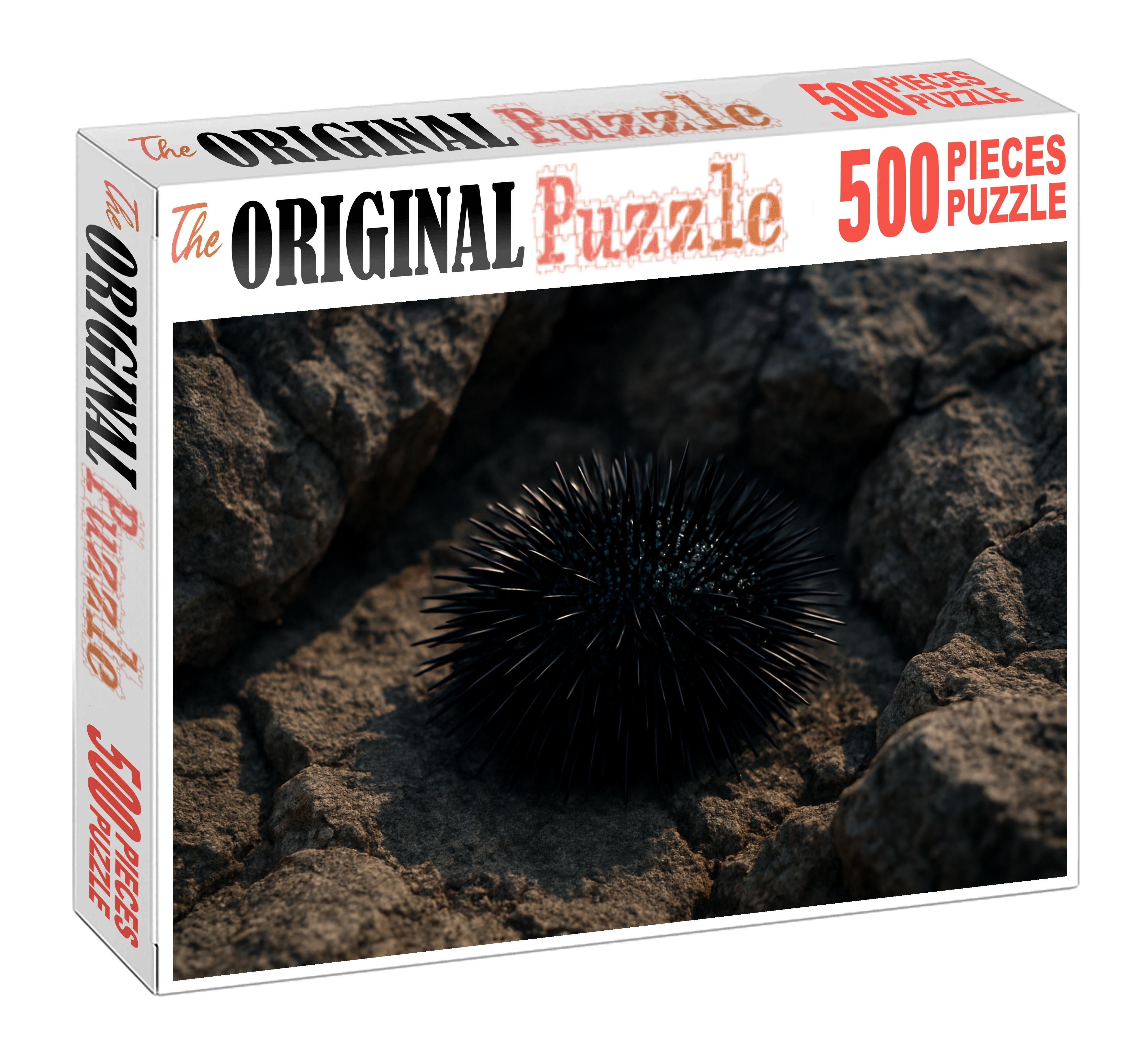 Obsidian Spine Urchin Dark-spined Benthic Grazer 1000 Piece Puzzle