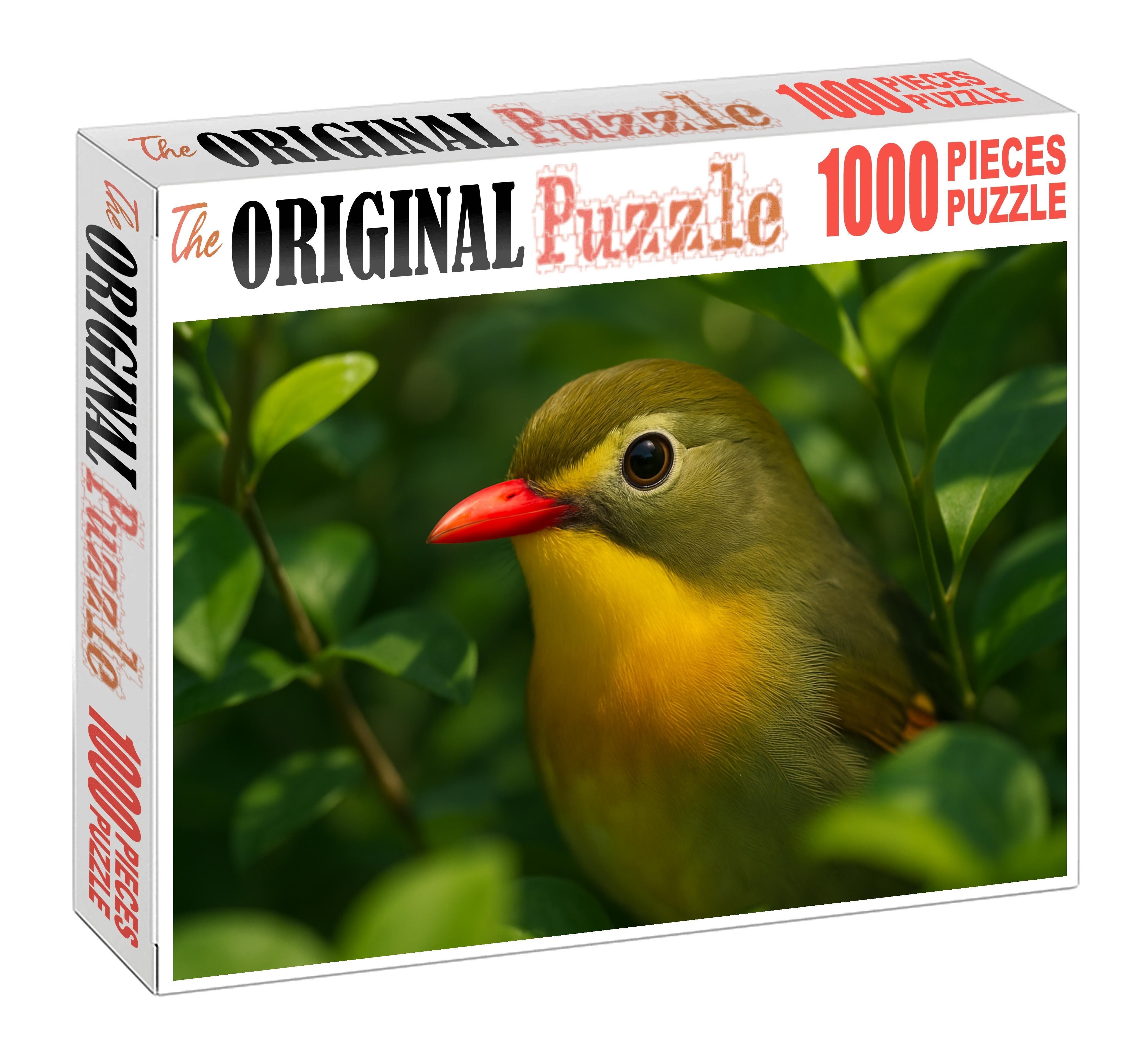 Red-billed Leiothrix Forest's Song Jewel Easy Puzzles