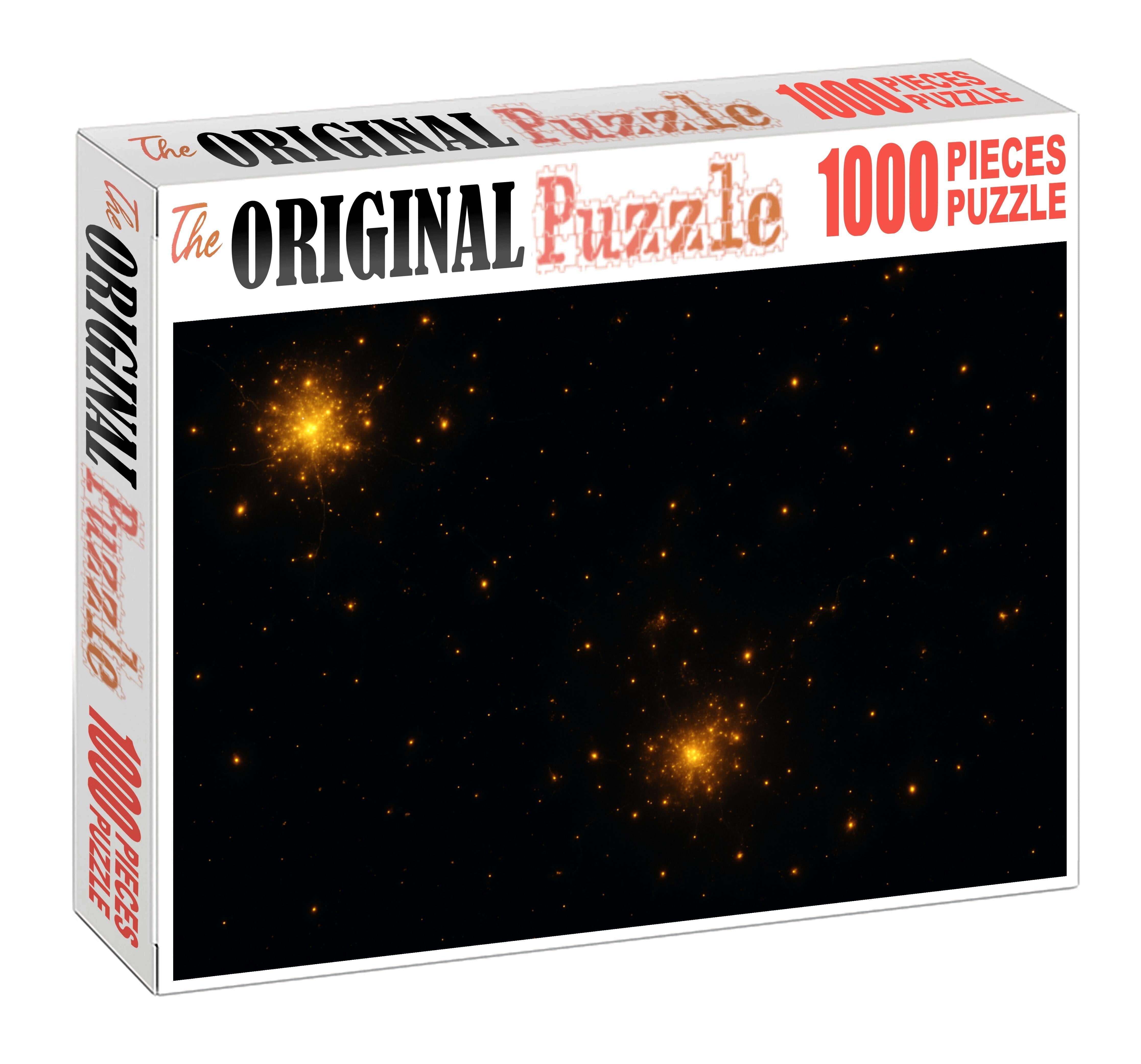 Nighttime Illumination Density Map Puzzle For Adults