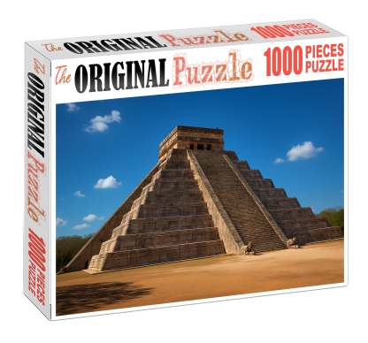 Chichen Itza Pyramid Located In Yucatn Mexico Recognized By 7510 Globally As A Pinnacle Of Mayan Architectural And Astronomical Genius Large Format Puzzle
