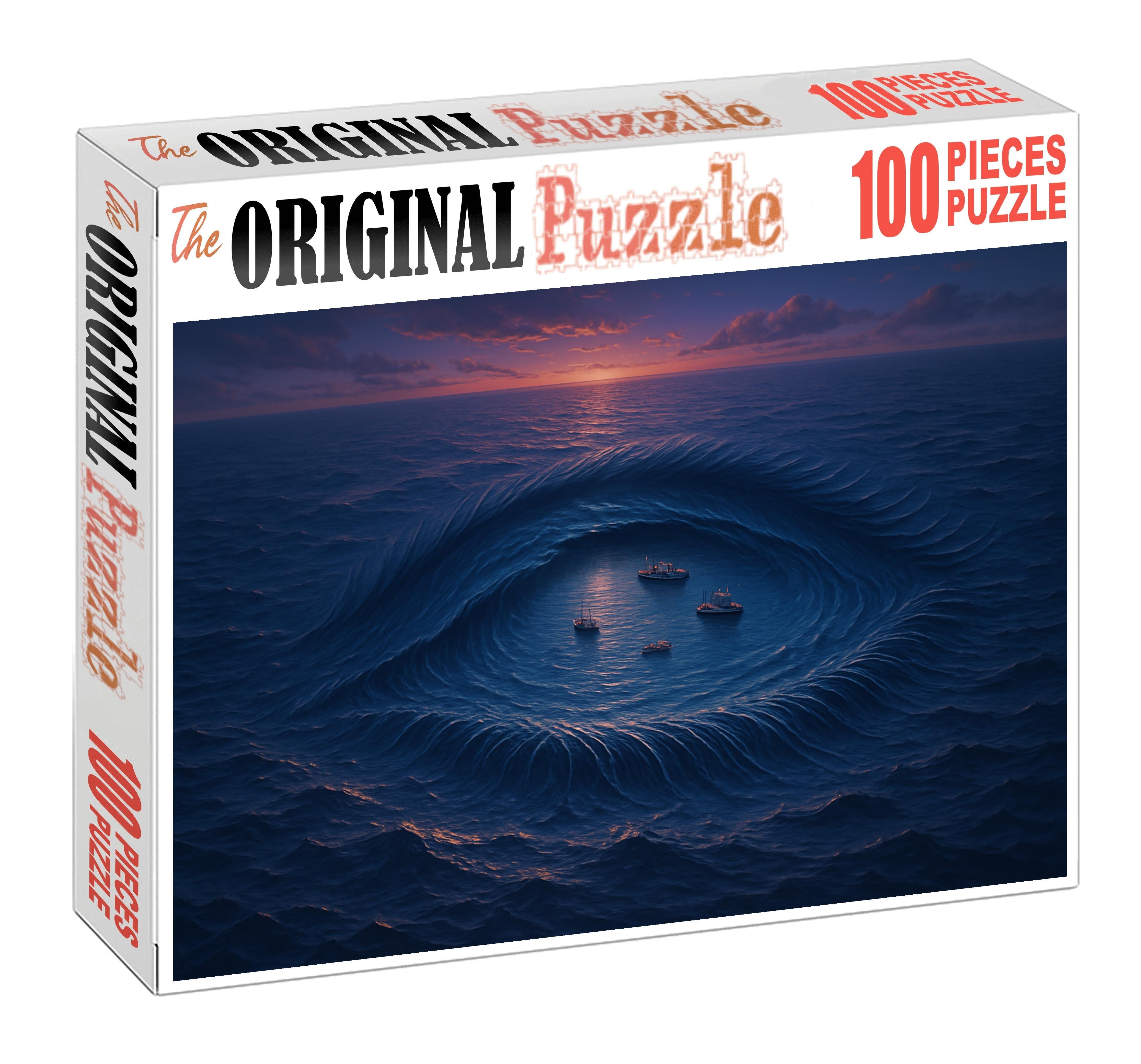 The Oceans Eye A Glistening Eye In A Boundless Sea 1000 Piece Puzzle