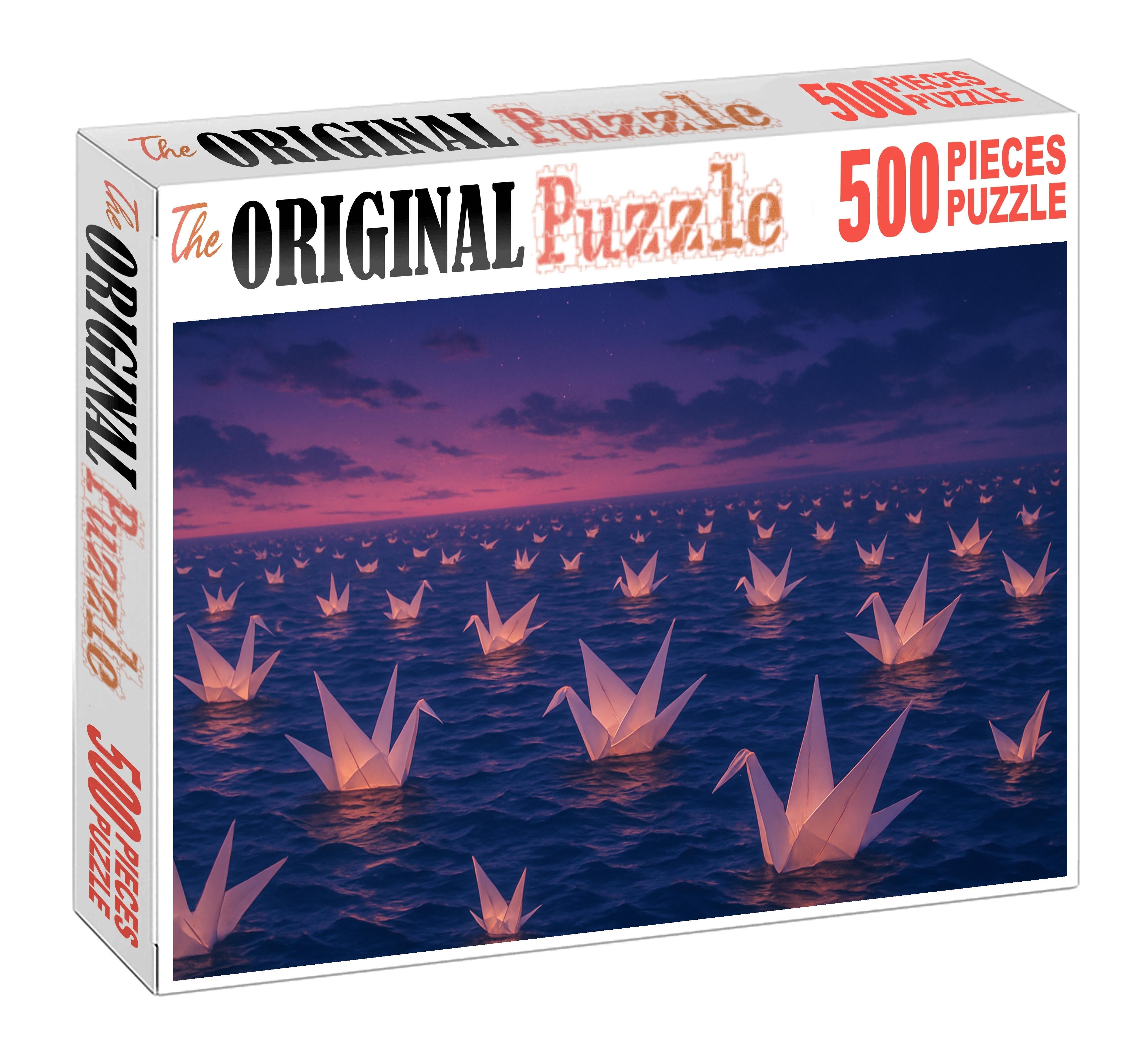 Celestial Origami Ocean 200 Piece Puzzle