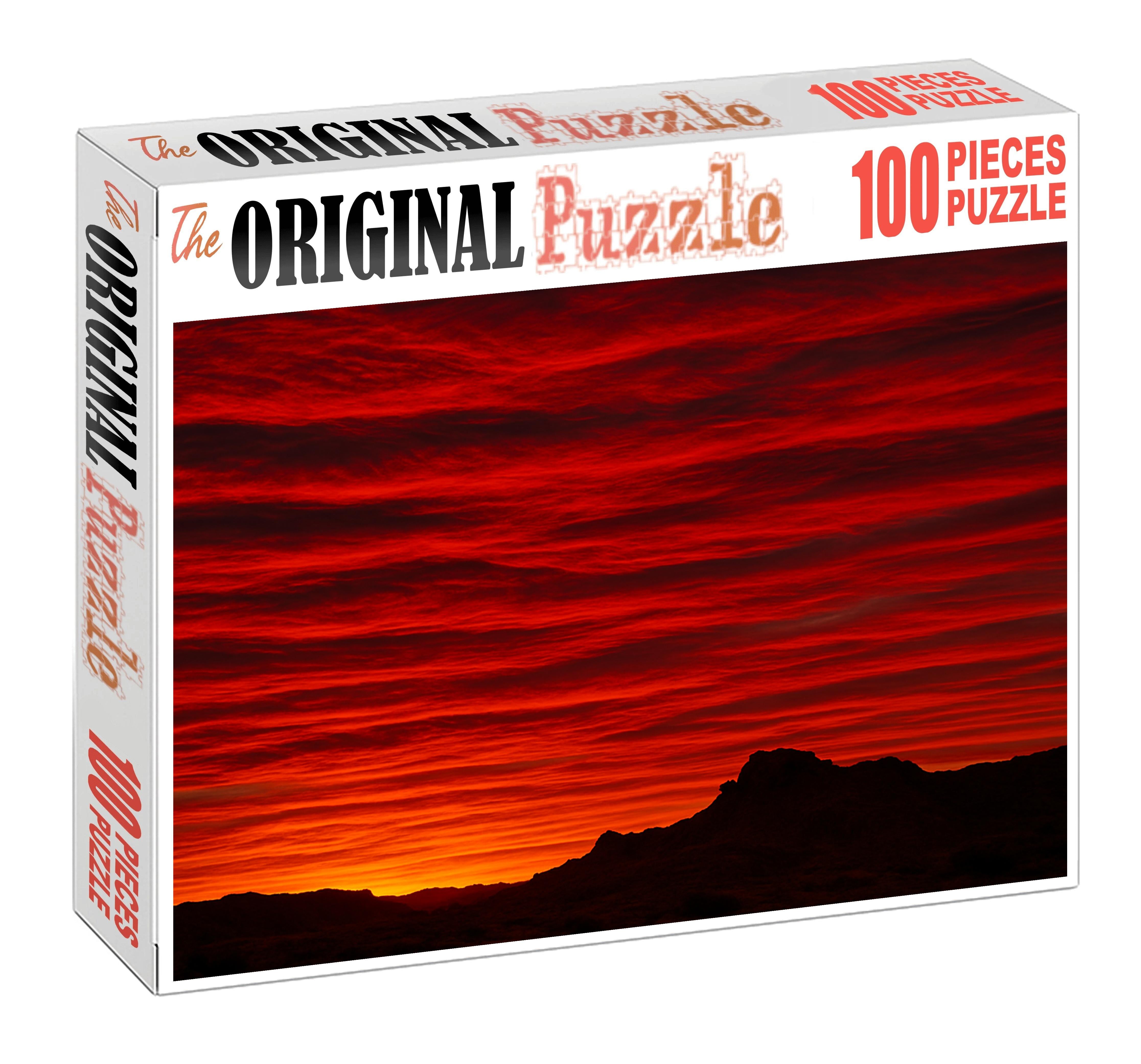 Crimson Satin Layers Challenging Puzzles
