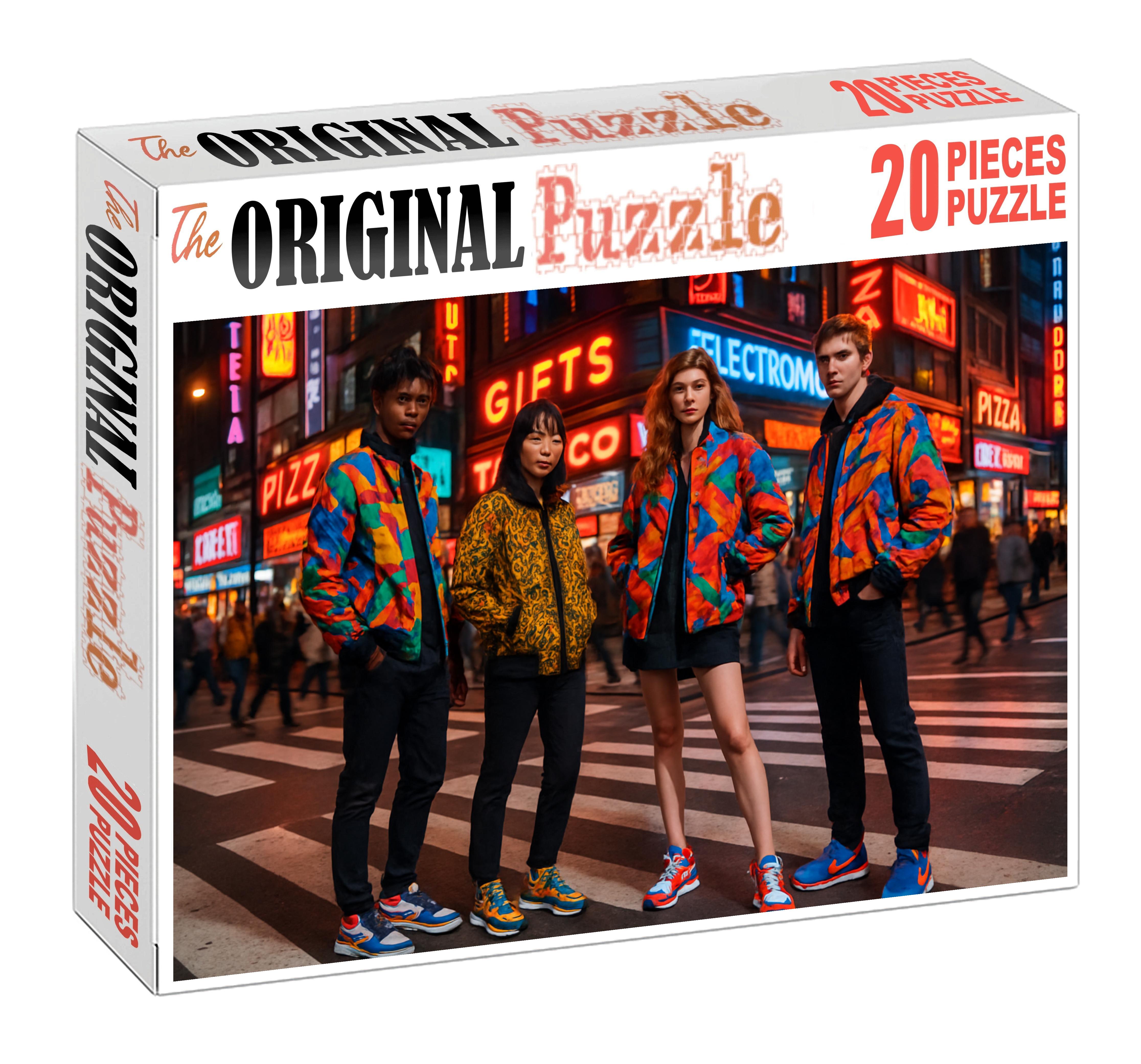 Urban Streetwear Renaissance Bold Prints And Cultural Fusion 50 Piece Puzzle