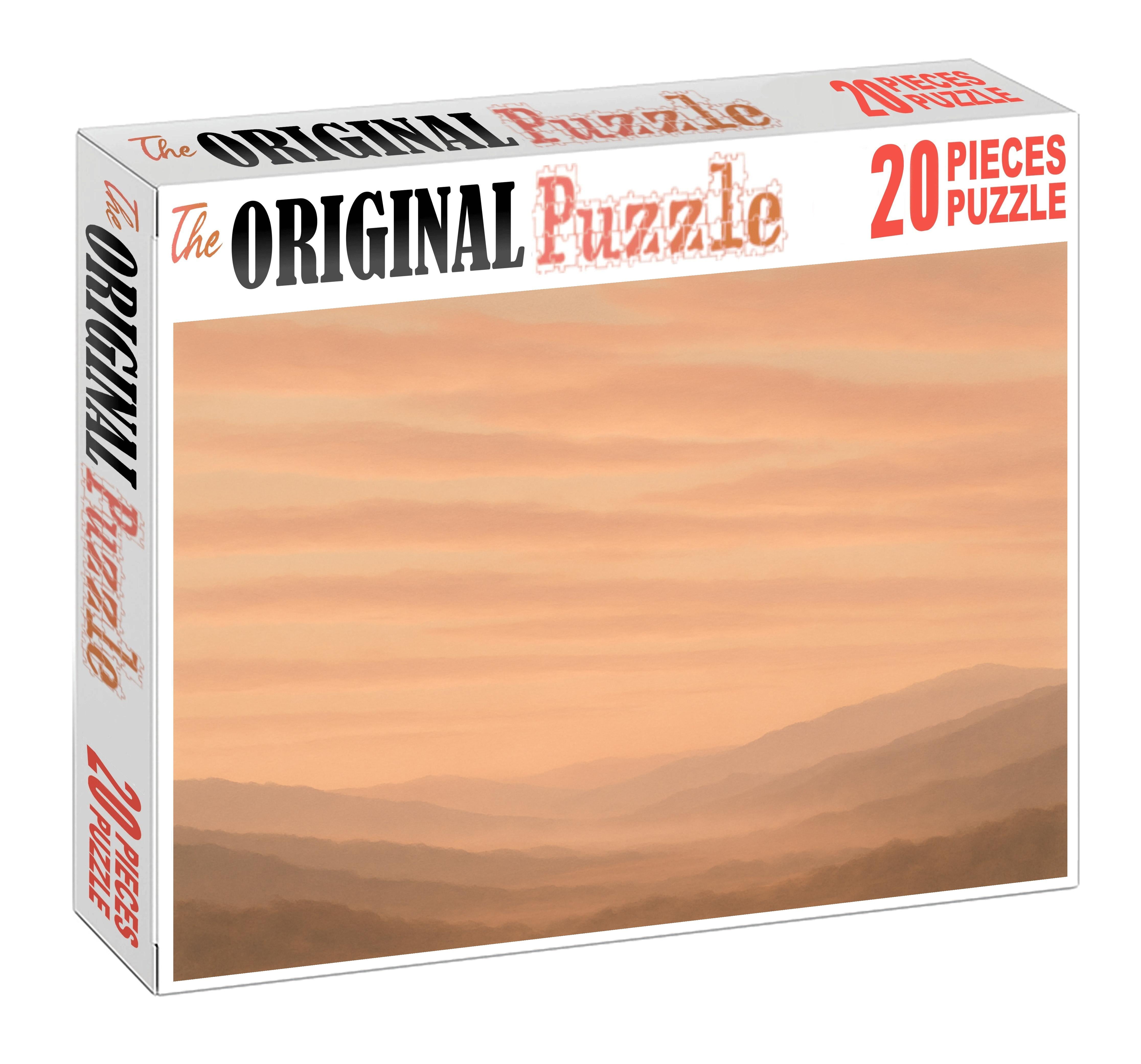 Peach Cloud Cascade Puzzle Collection