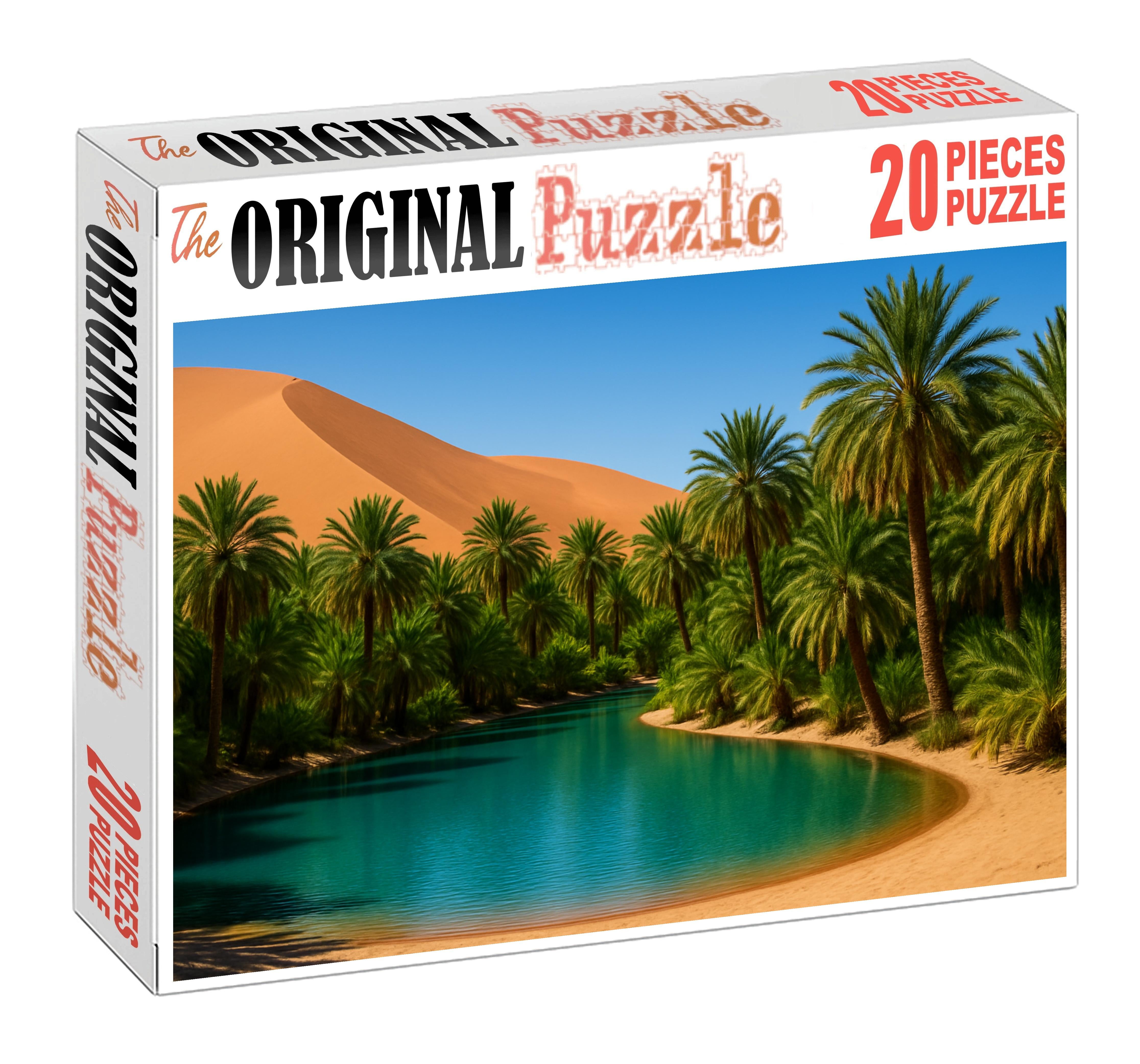 Golden Oasis Haven 300 Piece Puzzle