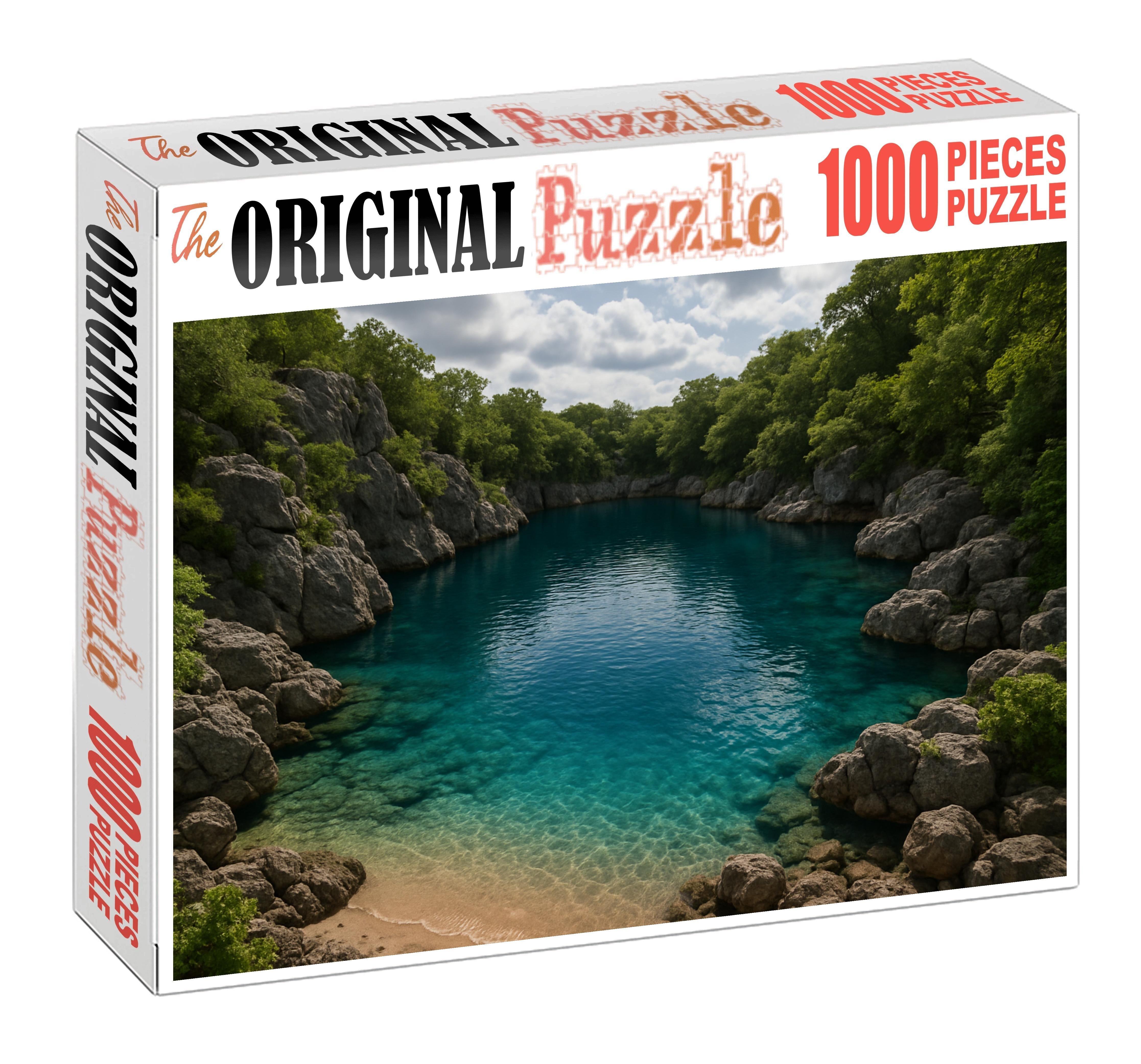 Sapphire Lagoon Escape 100 Piece Puzzle