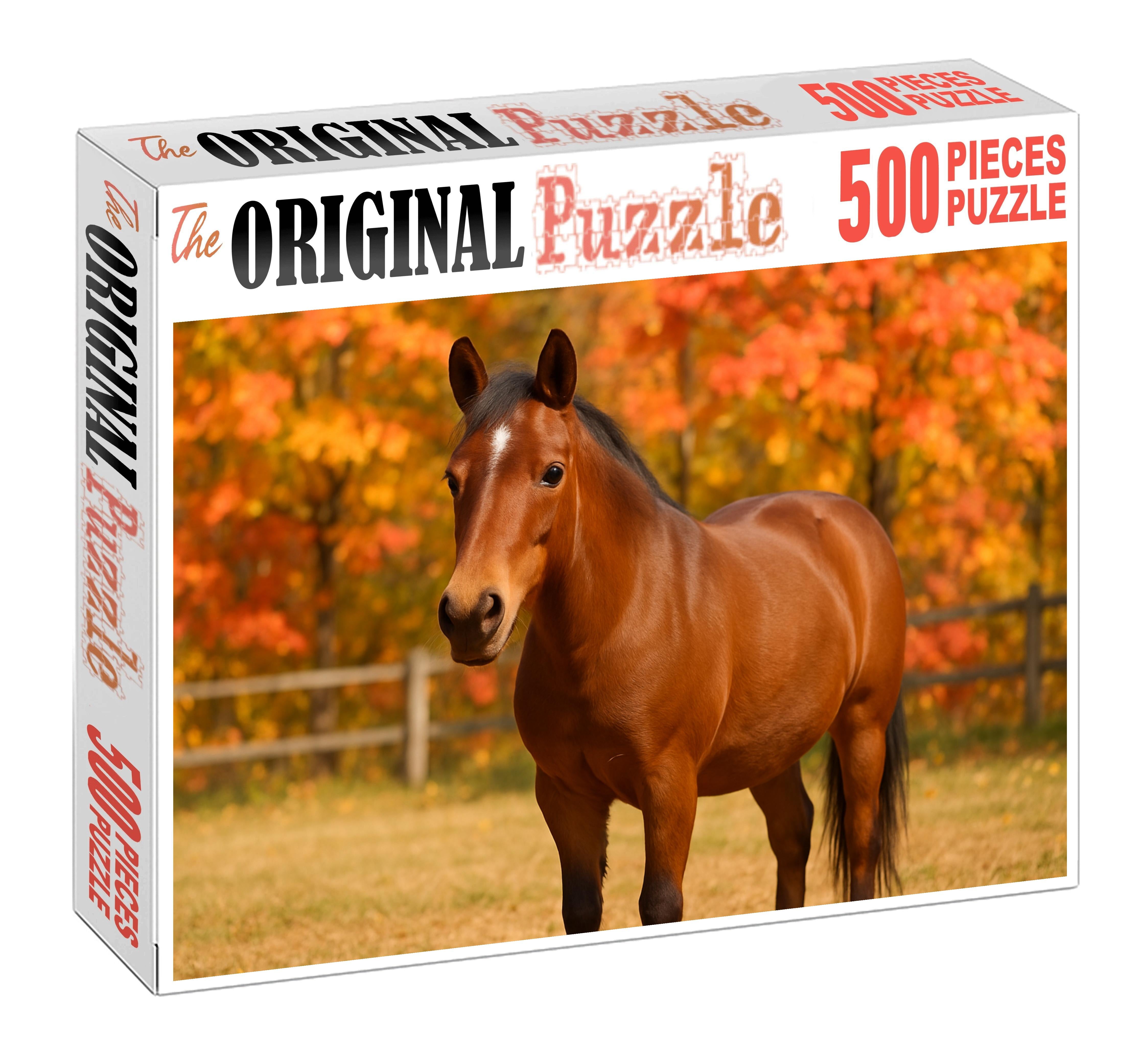 Amber Dawn Pony Petite Bay With Bright Disposition Puzzle For Adults