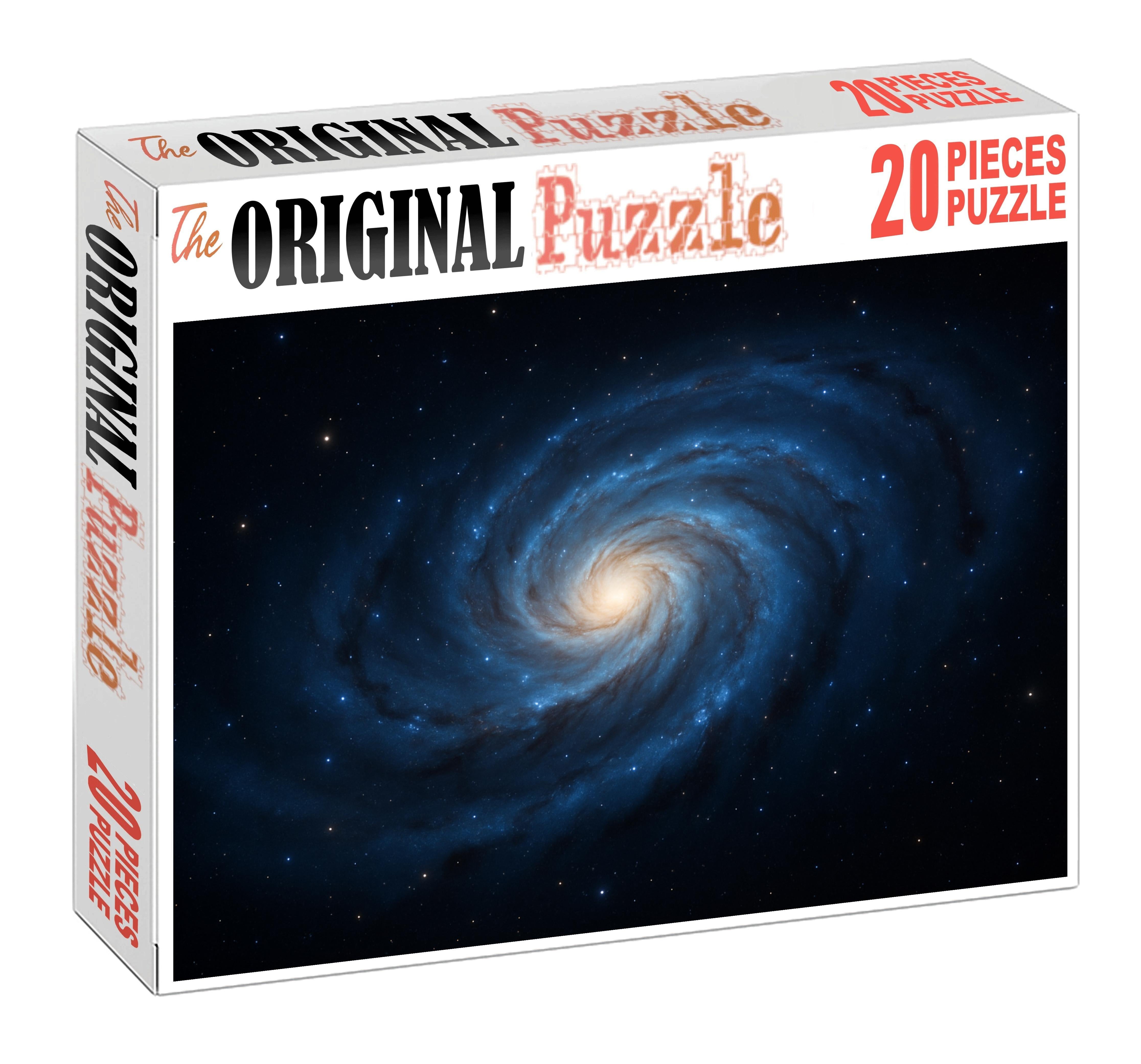 Azure Spiral Star Formation Family Puzzles