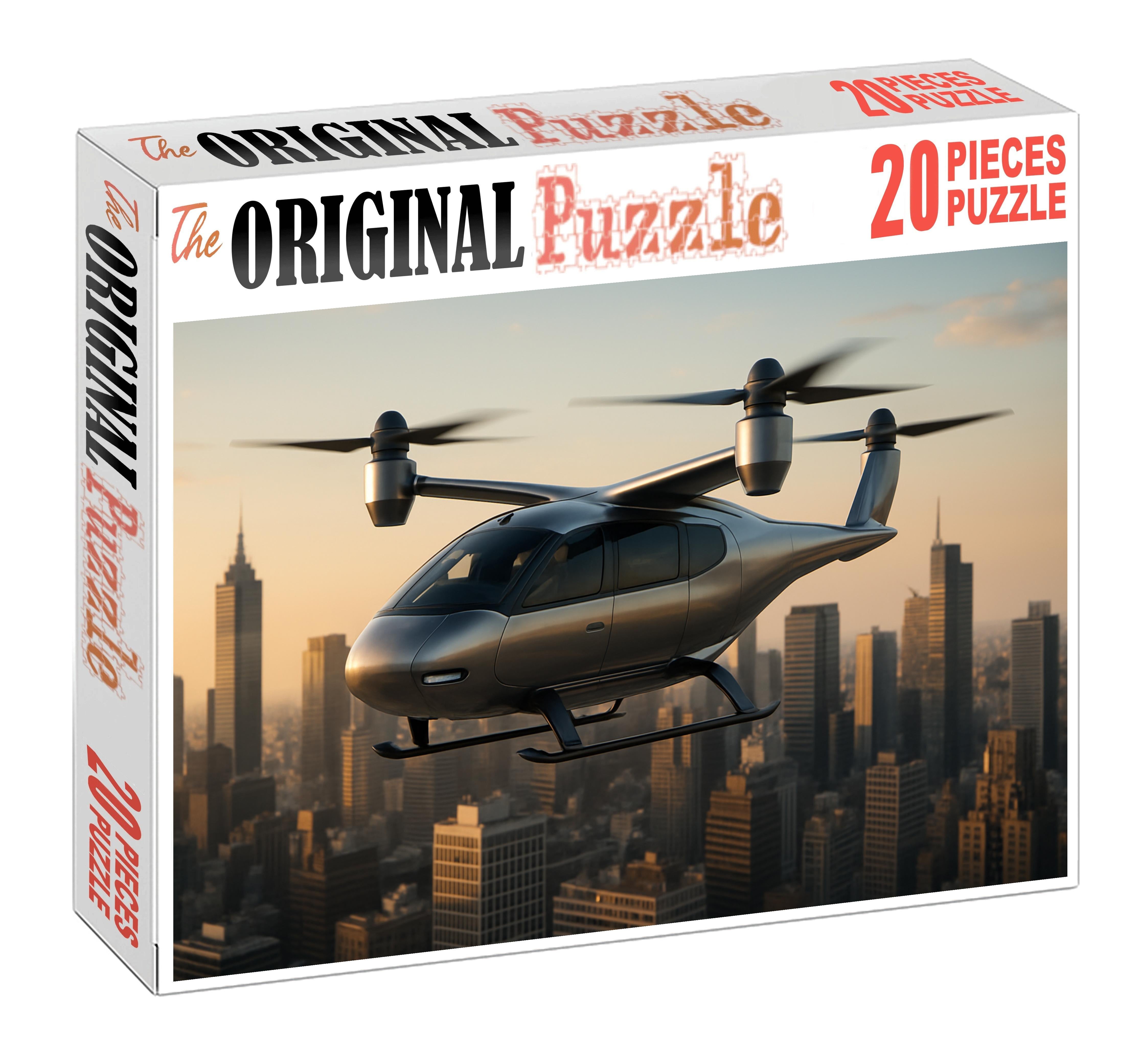Compressed Hydrogen Jet Taxi 300 Piece Puzzle